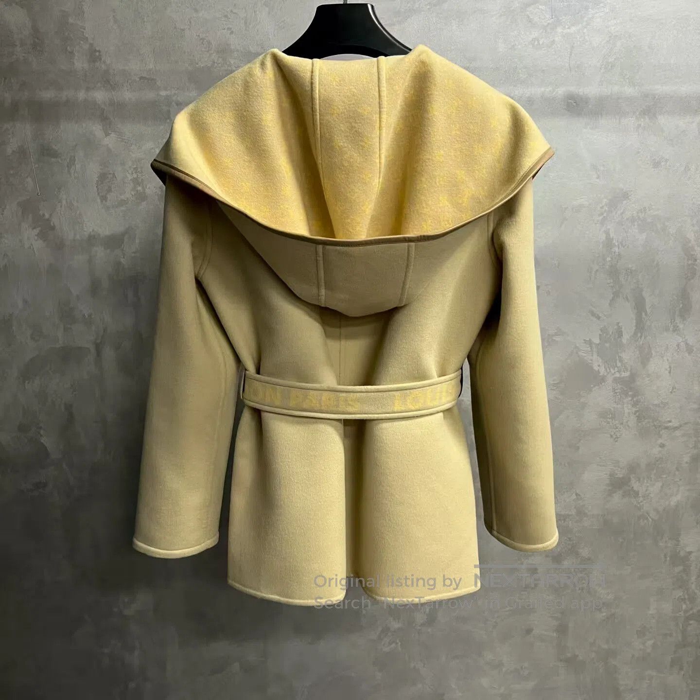 Louis Vuitton Louis Vuitton size 42 Logo-patterned belted short coat| Size XL / US 12-14 / IT 48-50 - 6 Thumbnail