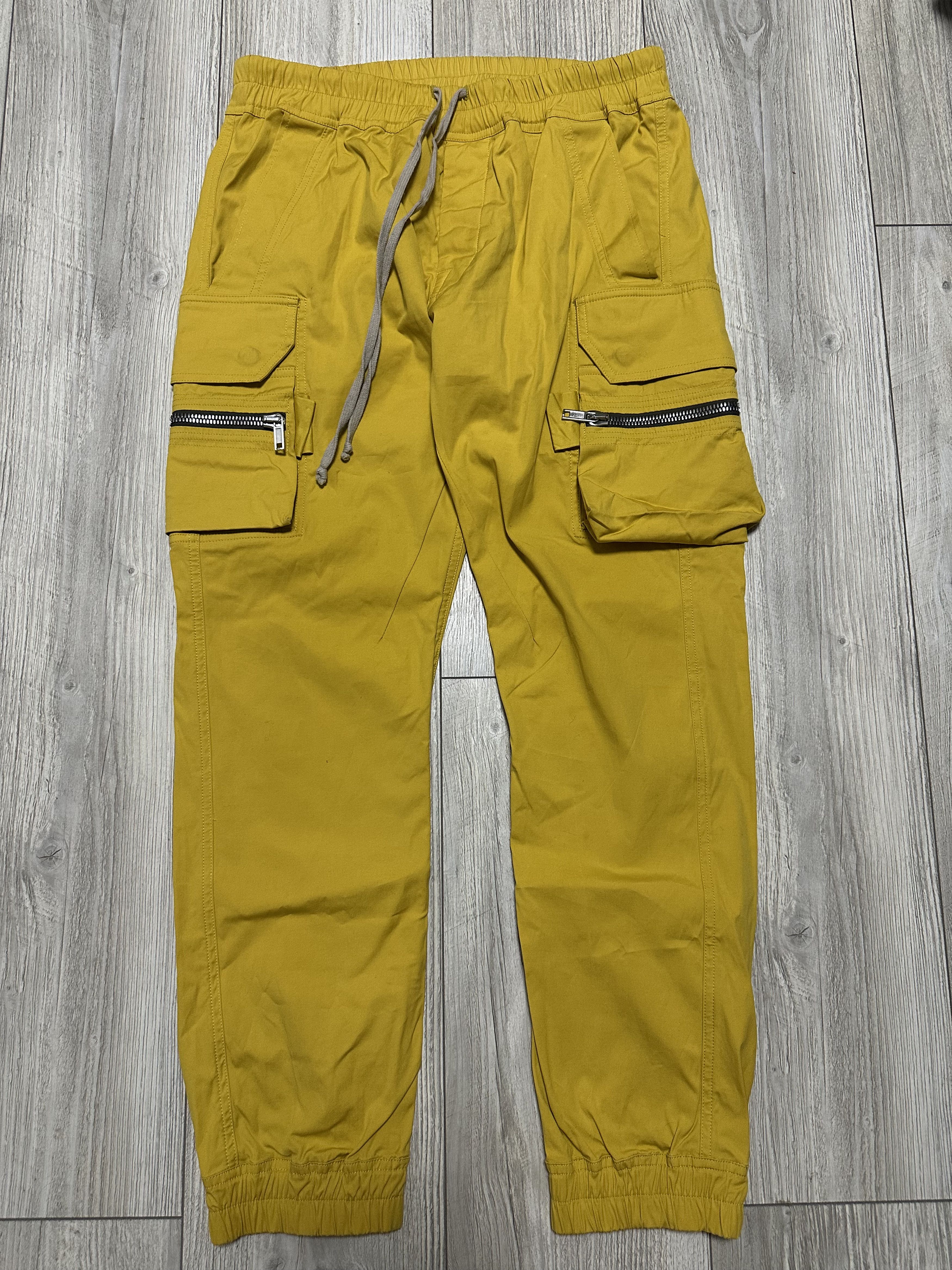 Rick Owens RICK OWENS Fogachine Mastodon Cargo Joggers 50 Size US 34 / EU 50 - 1 Thumbnail