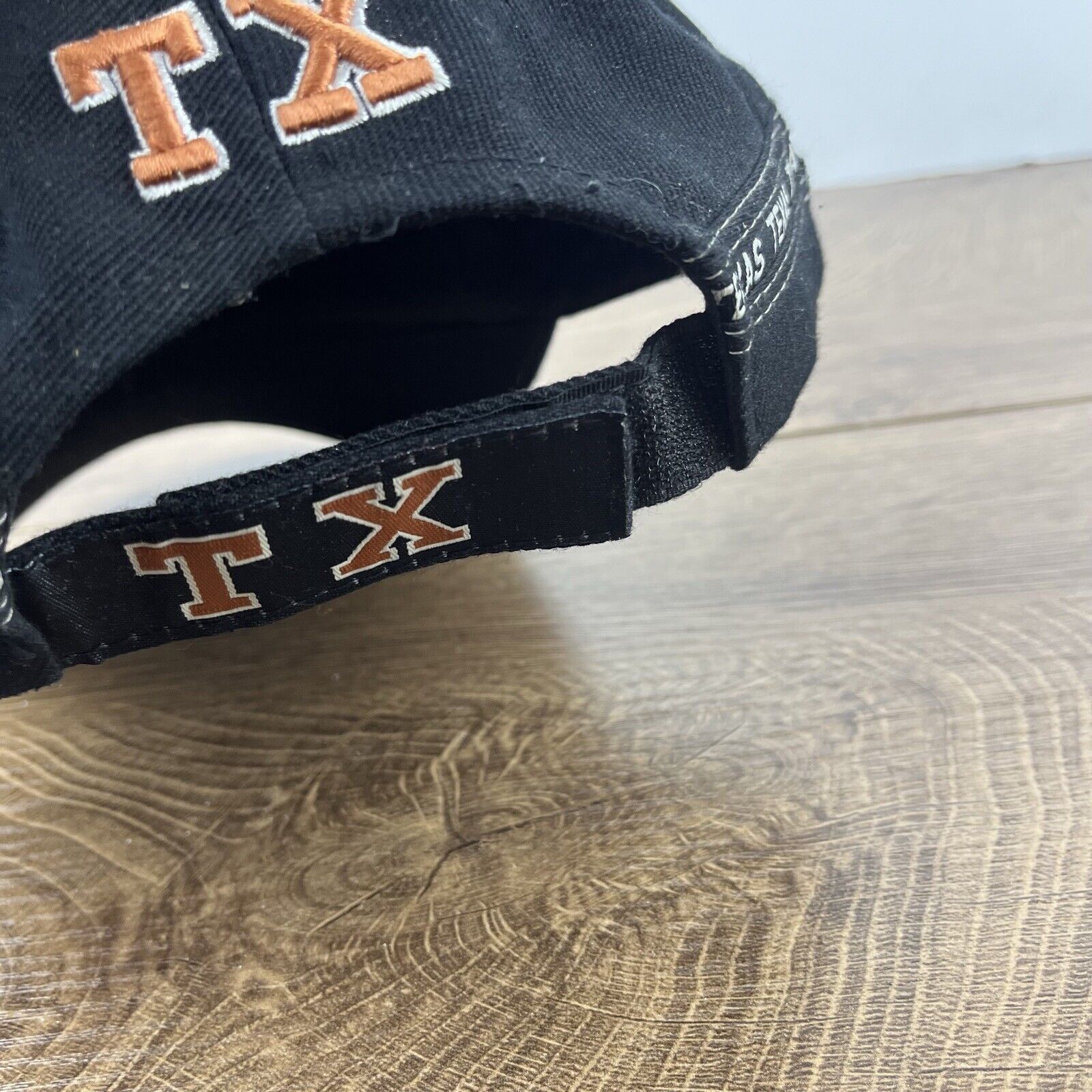 Other Texas Hat Black Orange Texas Hat Black Adjustable Hat Black Size ONE SIZE - 14 Thumbnail