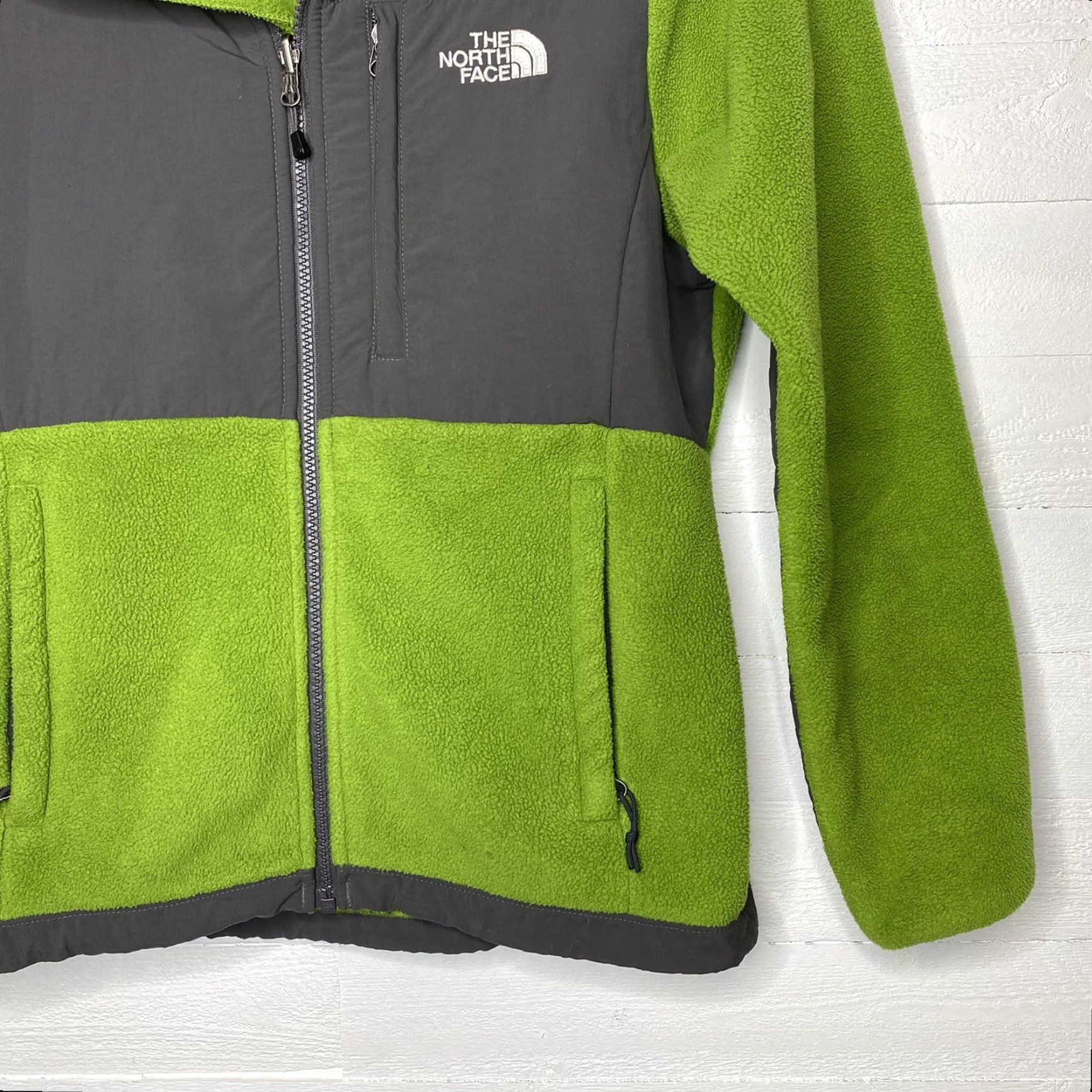 The North Face The North Face Denali Jacket Womens Small Gray Fleece Pockets Zip Front BTM Casual Size S / US 4 / IT 40 - 3 Thumbnail