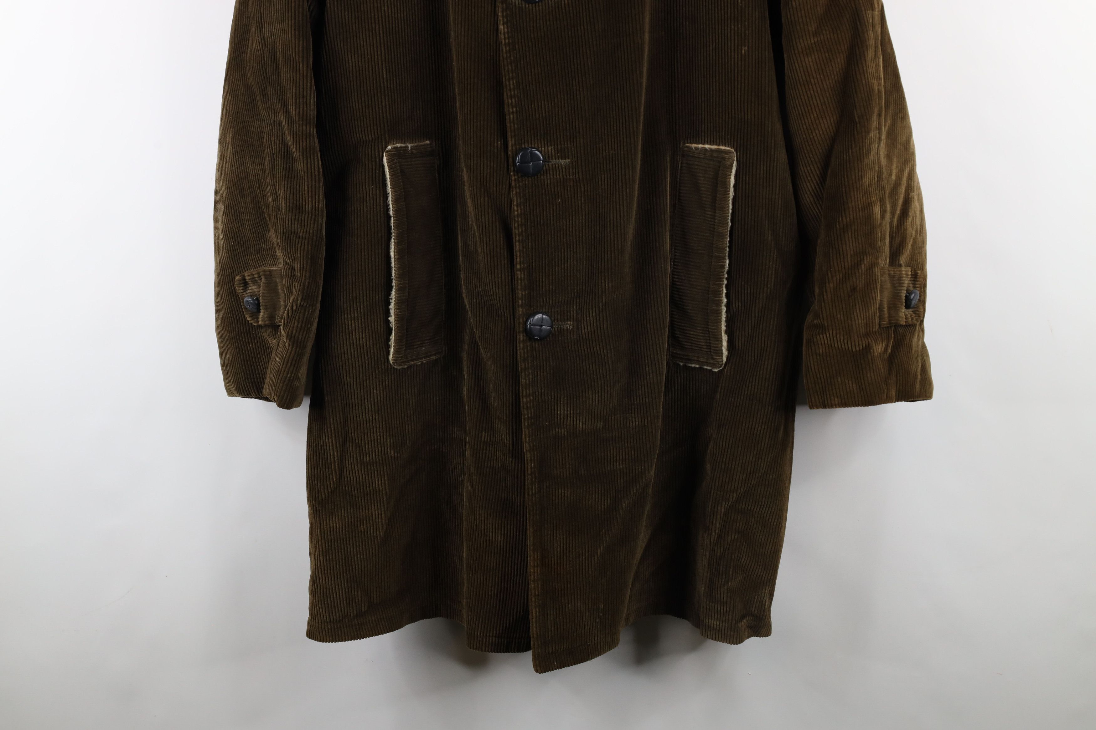 Vintage Vintage 60s 70s Streetwear Blanket Lined Corduroy Jacket USA Size US L / EU 52-54 / 3 - 3 Thumbnail