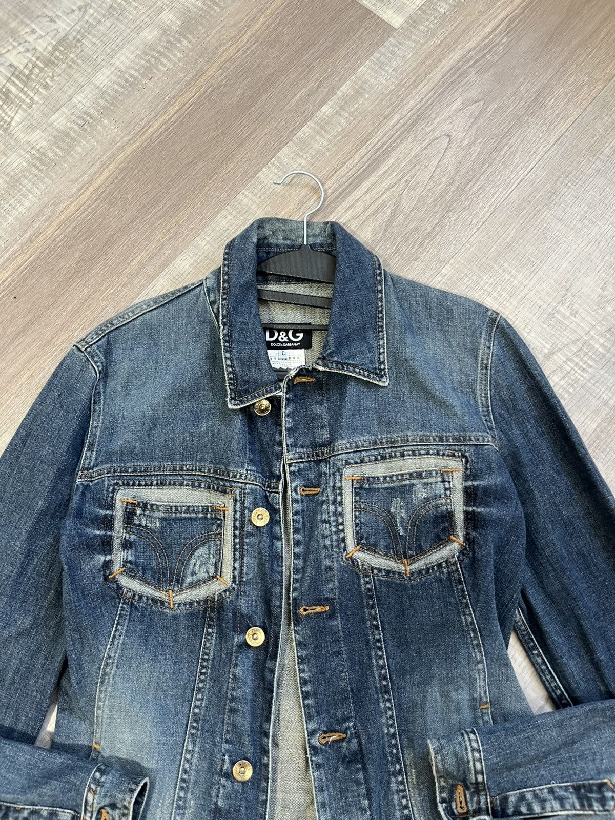 Dolce & Gabbana Dolce&Gabbana Vintage Wonder Woman Limited Denim Jacket Size L / US 10 / IT 46 - 10 Thumbnail