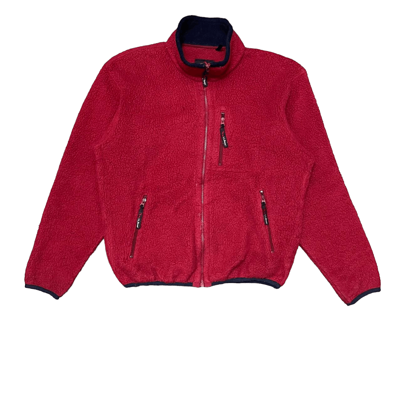 L.L. Bean Vintage L.L.Bean Deep Pile Fleece Jacket Size US M / EU 48-50 / 2 - 1 Thumbnail
