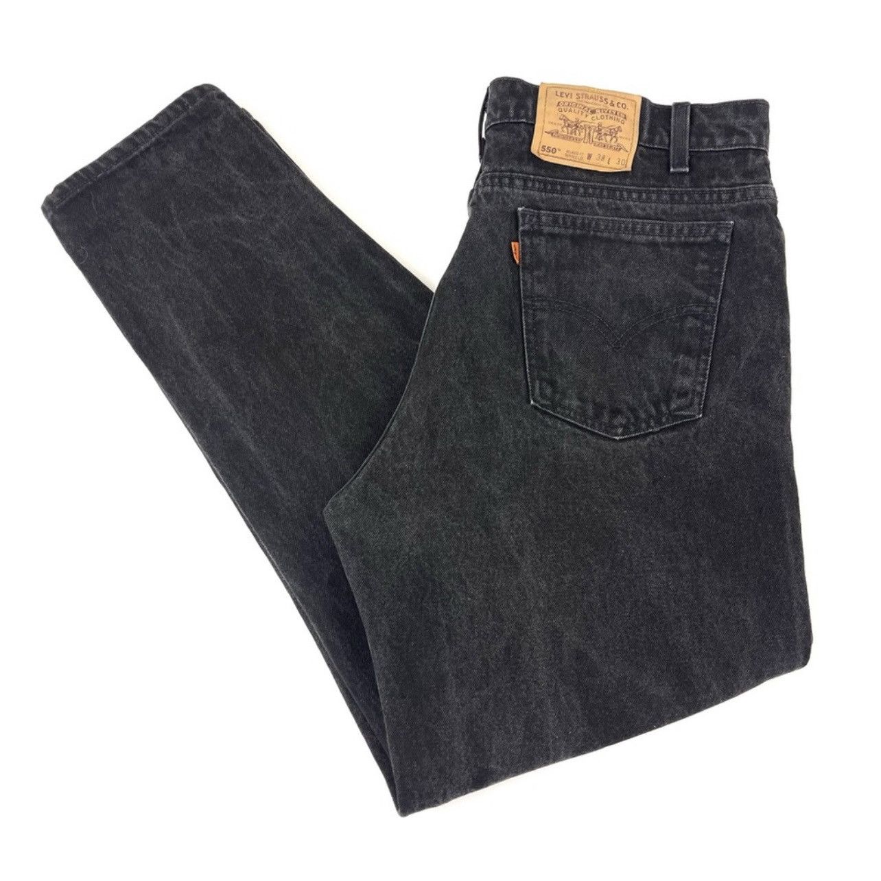 Levi's × Levi's Vintage Clothing × Vintage Vintage Levi’s Orange Tab 550 Men’s Relaxed Fit Jeans USA Size US 38 / EU 54 - 1 Thumbnail