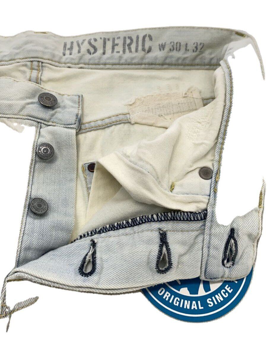 Hysteric Glamour Hysteric Glm Studs Ice Blue Used Proc Denim Pts Indigo Size US 30 / EU 46 - 3 Thumbnail