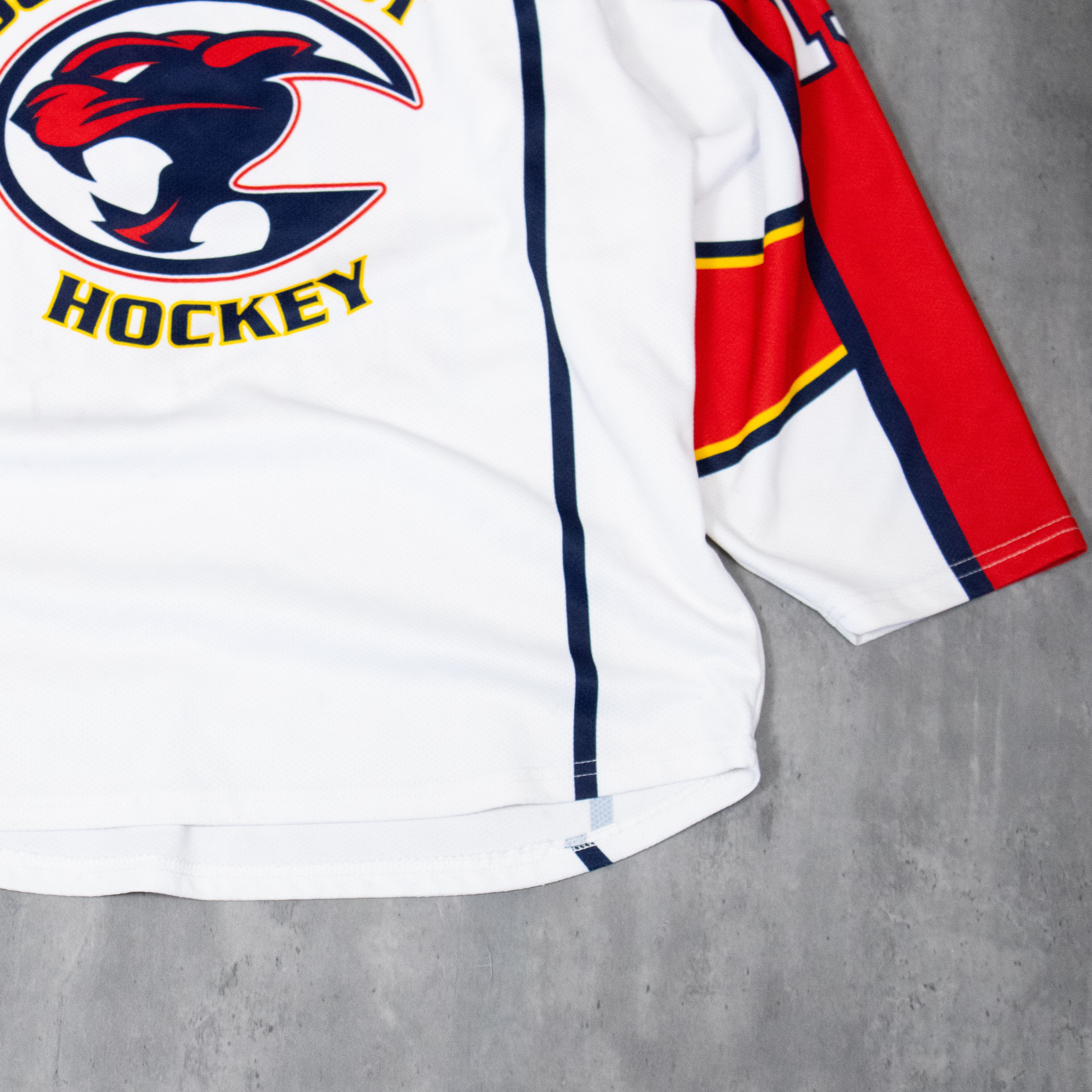 Japanese Brand Vintage 1990's South Panthers Supreme Style Hockey Jersey Size US L / EU 52-54 / 3 - 4 Thumbnail