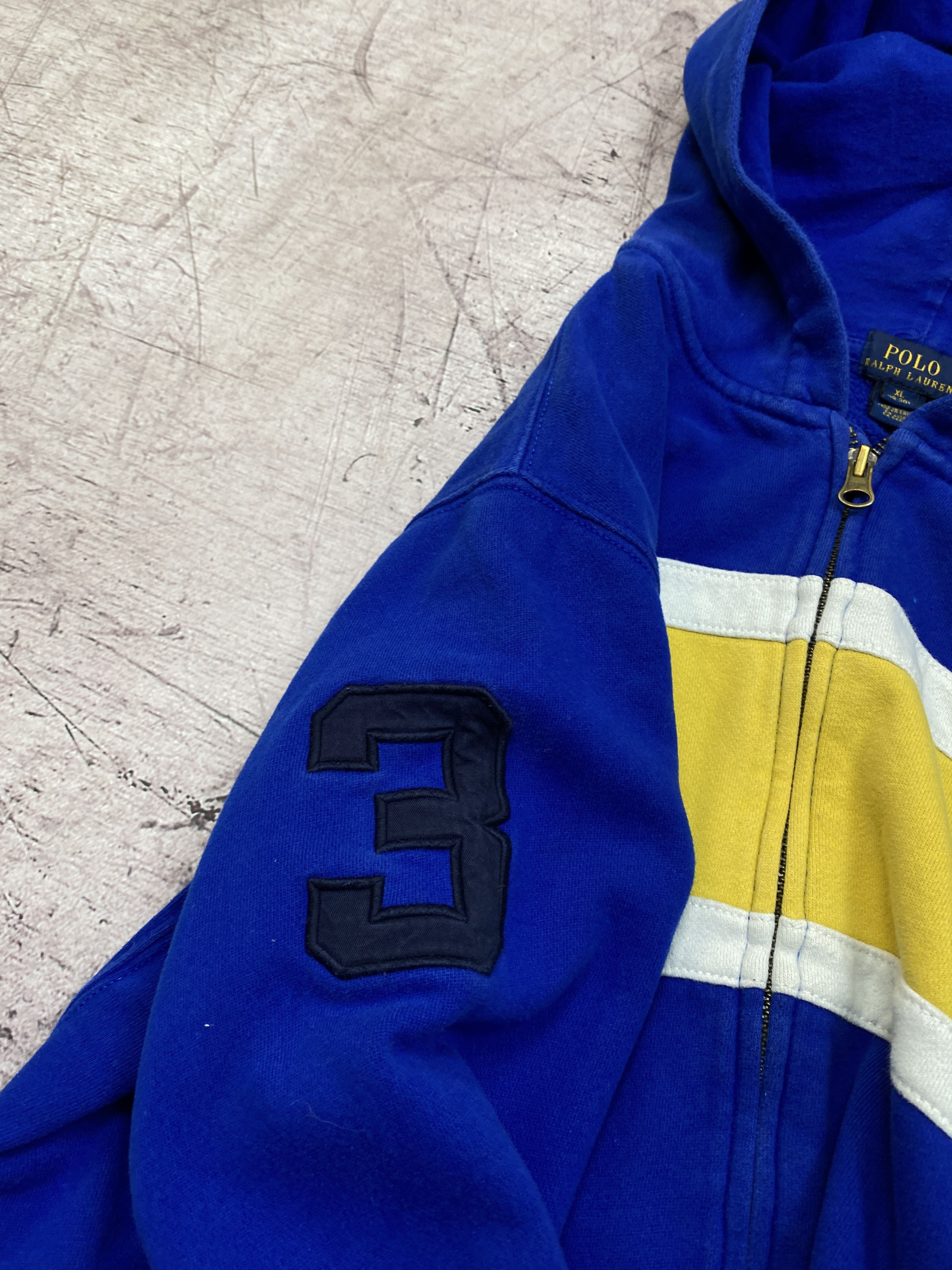 Polo Ralph Lauren × Ralph Lauren Polo Ralph Lauren Vintage Mens Zip Hoodie Size US S / EU 44-46 / 1 - 7 Thumbnail