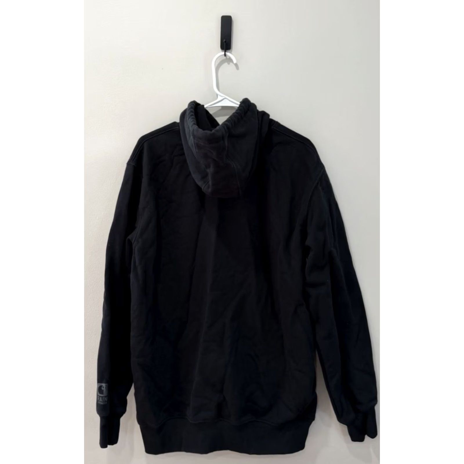 Carhartt VINTAGE Carhartt Rain Defender Hoodie Sweatshirt Mens M Black 100615 001 Size US M / EU 48-50 / 2 - 2 Thumbnail