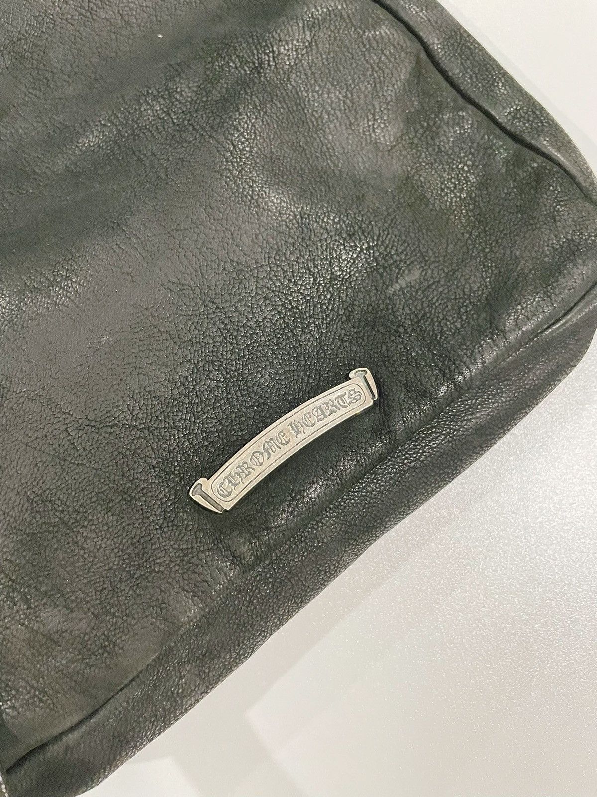 Chrome Hearts Chrome Hearts black leather shoulder bag Size ONE SIZE - 4 Thumbnail