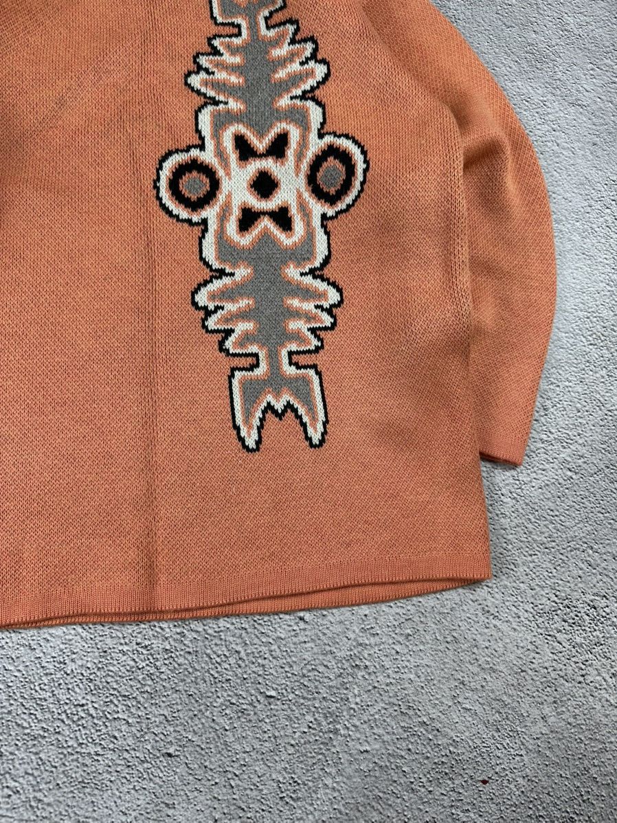 Japanese Brand Vintage Knitwear Japan Ribbed Sweater 90s Abstract Graphic Size US XL / EU 56 / 4 - 7 Thumbnail