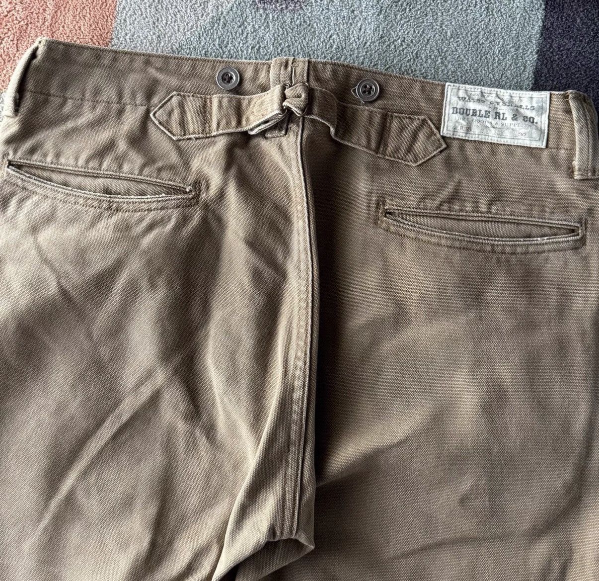 RRL Ralph Lauren RRL Ralph Lauren Double RL Heavy Canvas Cargo Pants K22 Size US 30 / EU 46 - 7 Thumbnail