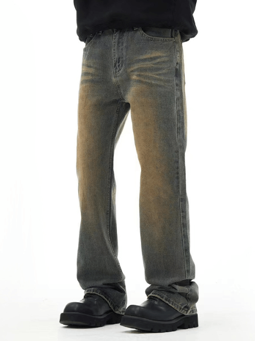 Japanese Brand × Jean High street trend American retro distressed jeans Size US 32 / EU 48 - 1 Thumbnail