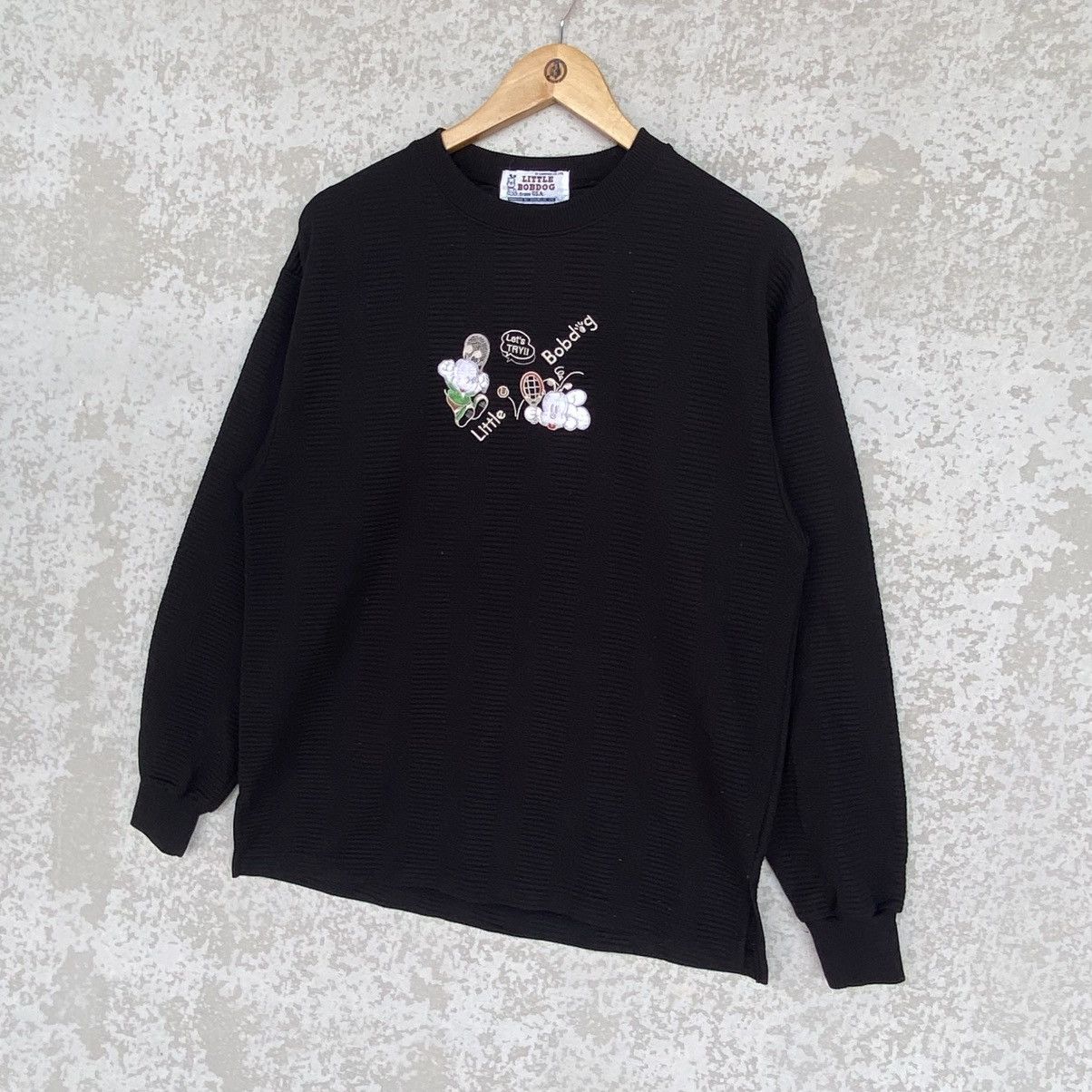 Other Vintage Little BobDog Big Printed Crewneck Sweatshirt Black Size M / US 6-8 / IT 42-44 - 2 Thumbnail