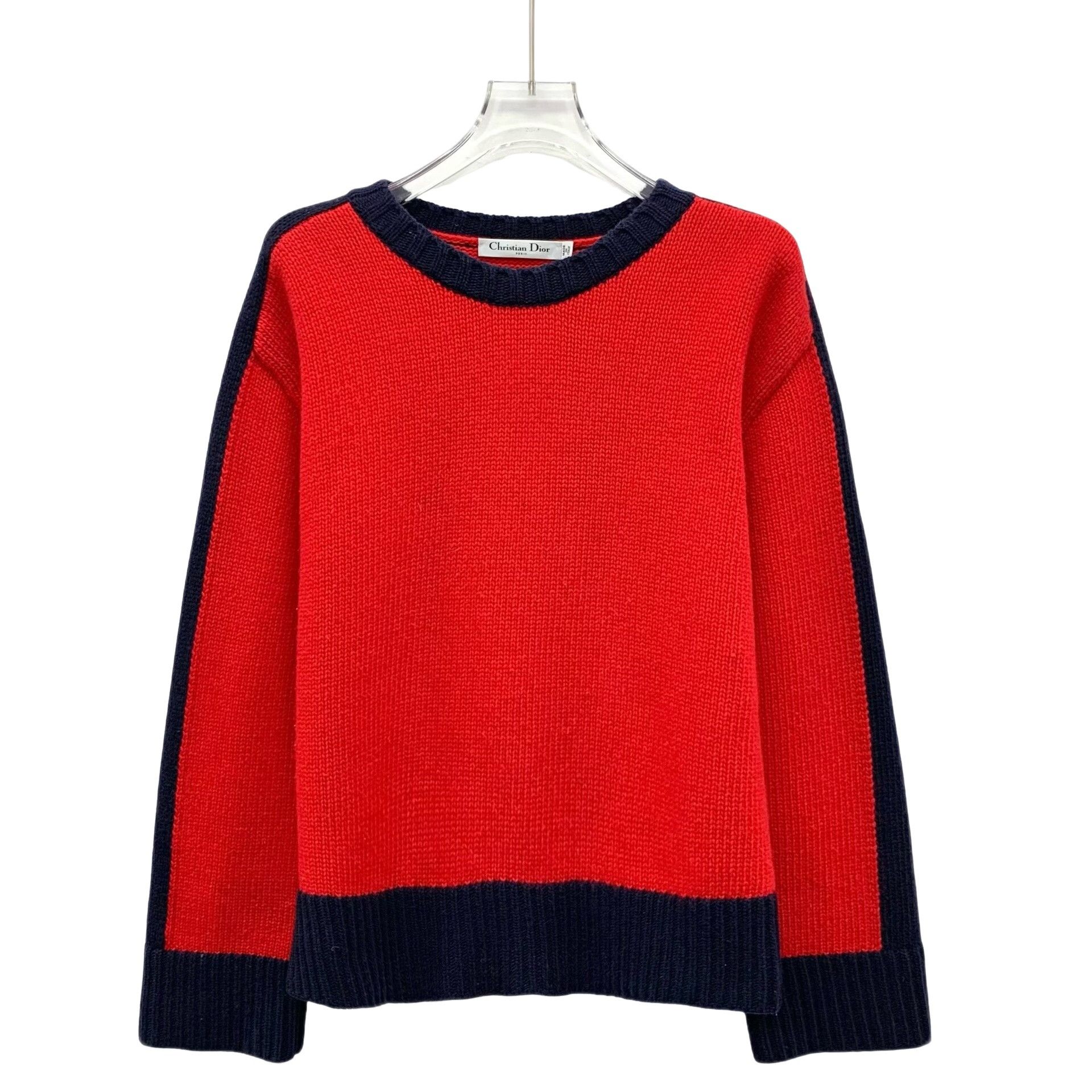 Dior Dior J'Adior Intarsia Wool Cashmere Sweater 34 Size XS / US 0-2 / IT 36-38 - 1 Thumbnail