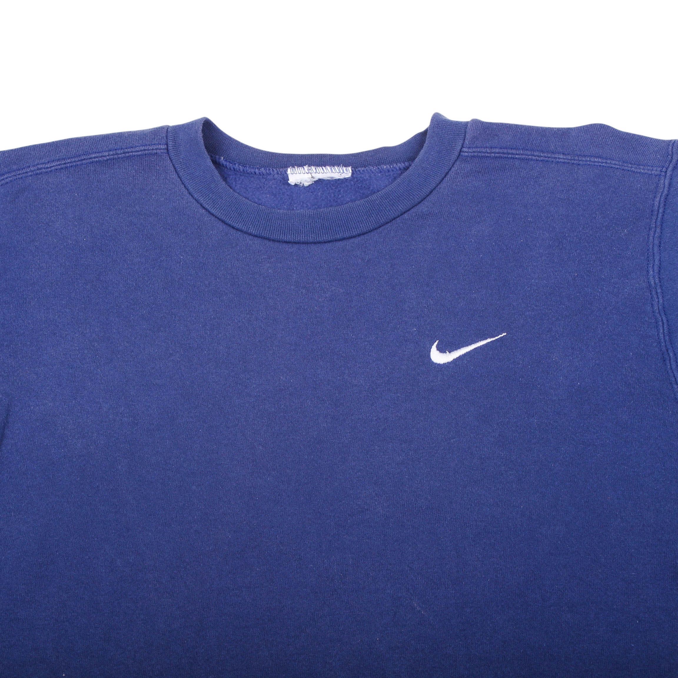 Nike Vintage Nike Small Swoosh Sweatshirt 90s Size US M / EU 48-50 / 2 - 3 Thumbnail