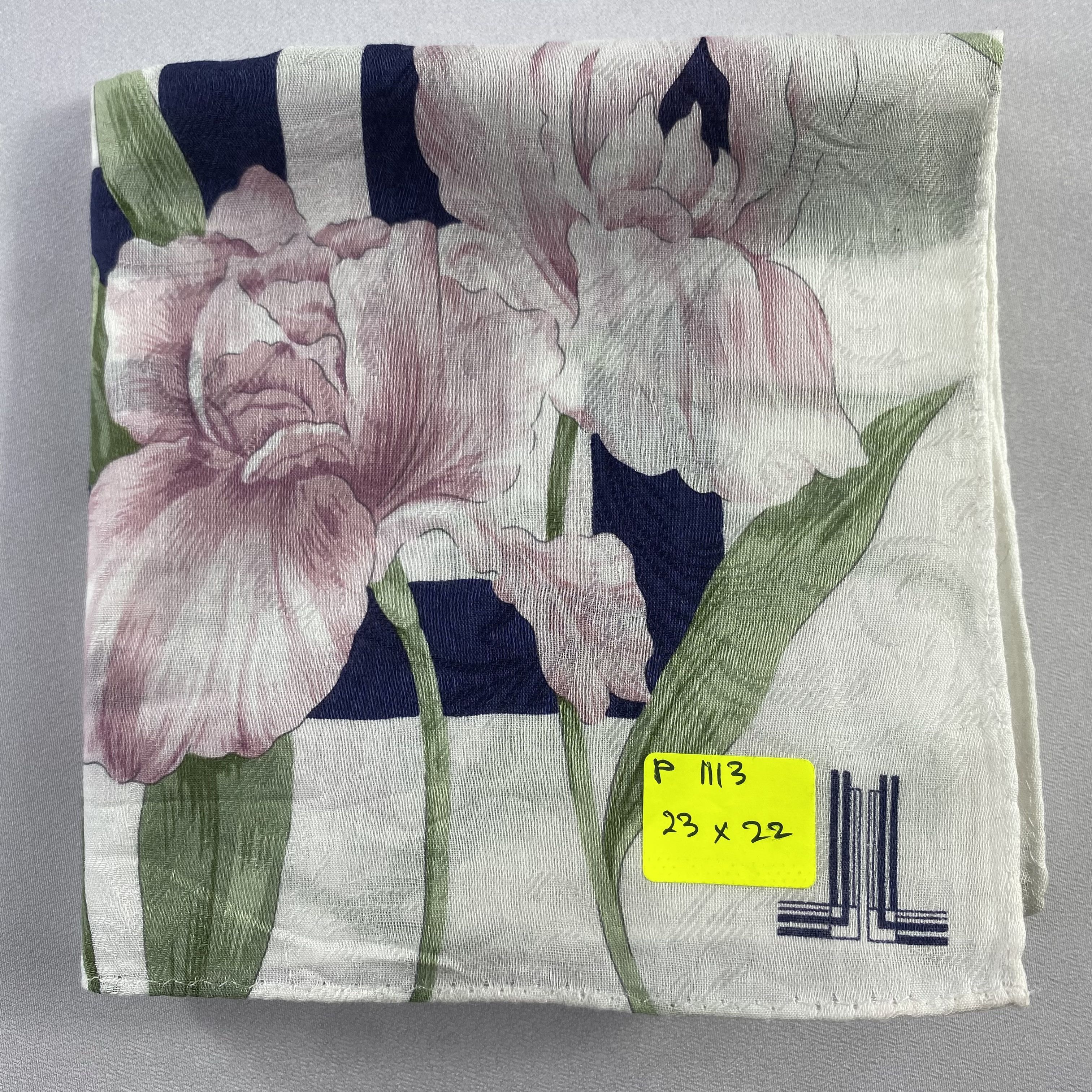 Lanvin × Vintage Lanvin Handkerchief / Neckerchief / Bandana-P1113 Size ONE SIZE - 5 Thumbnail