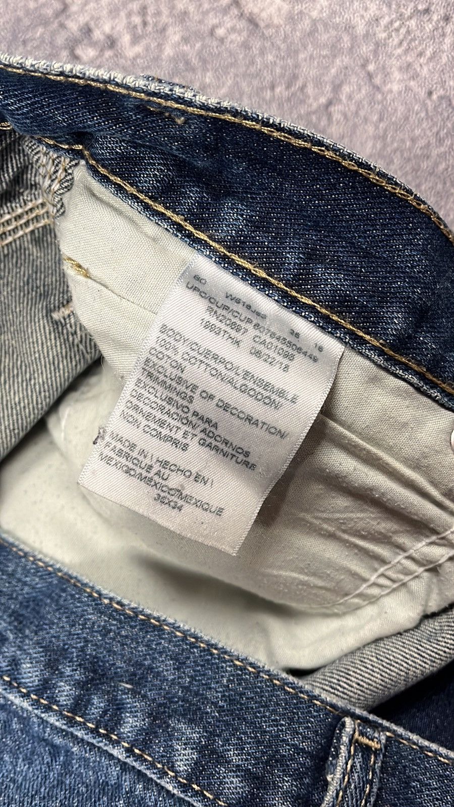Dickies × Vintage Dickies Carpenter Work Pants Blue Jeans Size US 36 / EU 52 - 12 Thumbnail