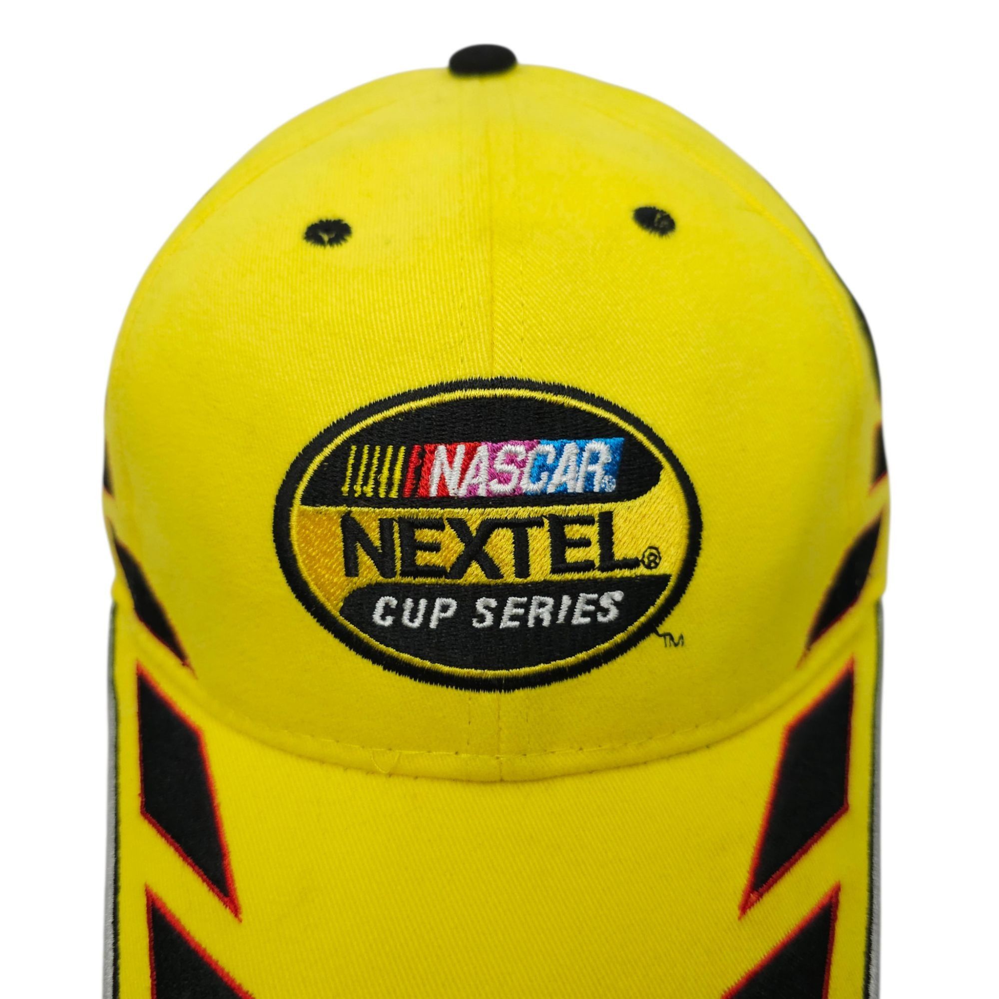 NASCAR NASCAR Nextel Cup Series Racing Cap Hat Yellow Embroidered Size ONE SIZE - 14 Thumbnail