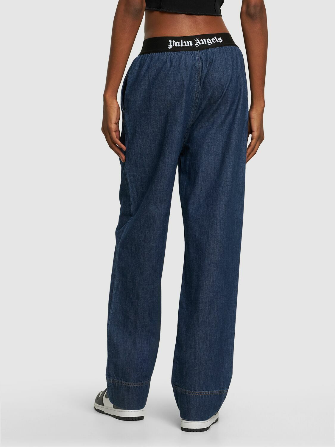 Palm Angels o1y1125 Denim Pant in Blue Size 25" / US 0 / IT 36 - 4 Thumbnail