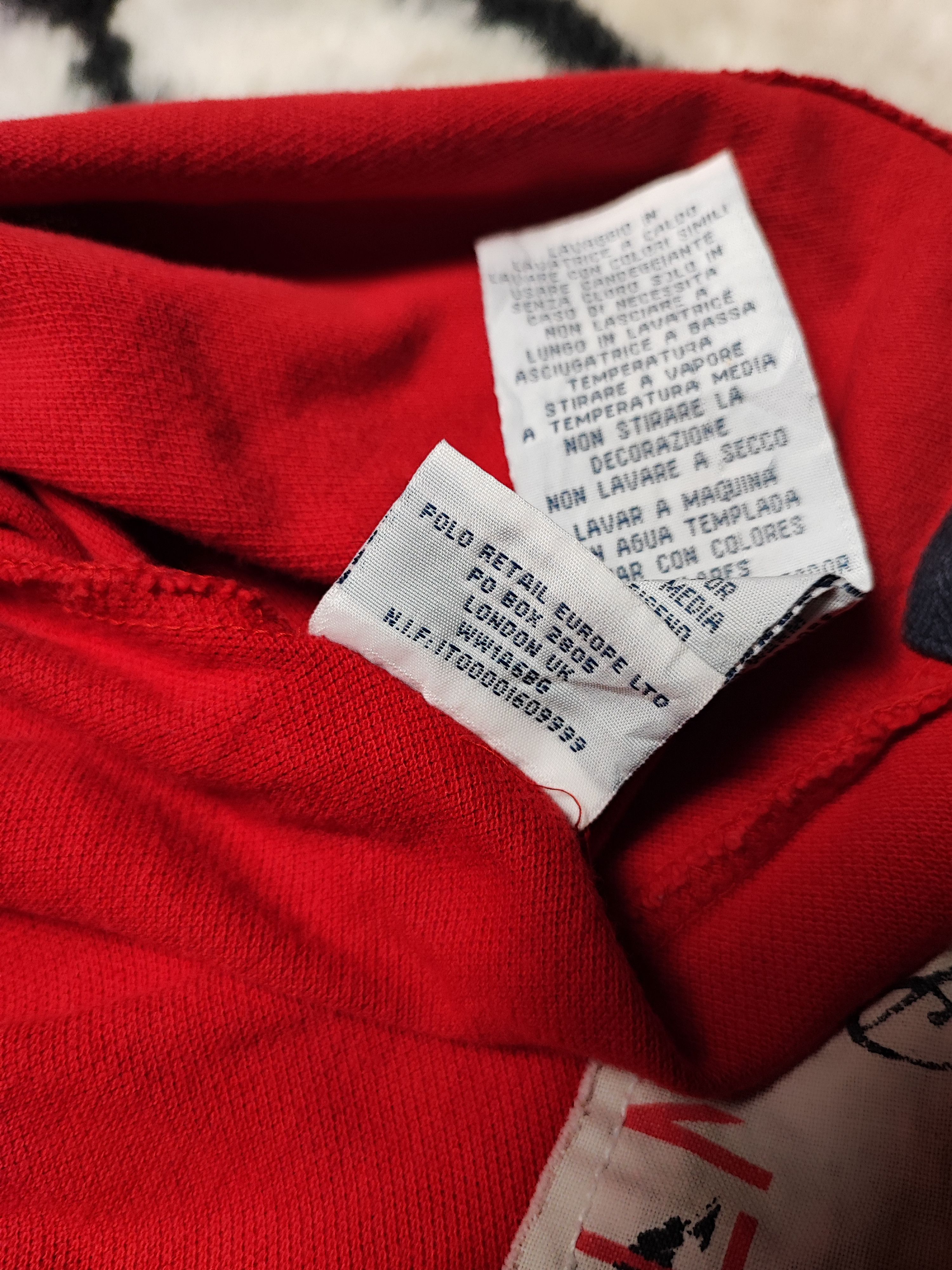 Polo Ralph Lauren Vintage Polo Ralph Lauren Skull Design Red Size US M / EU 48-50 / 2 - 18 Thumbnail
