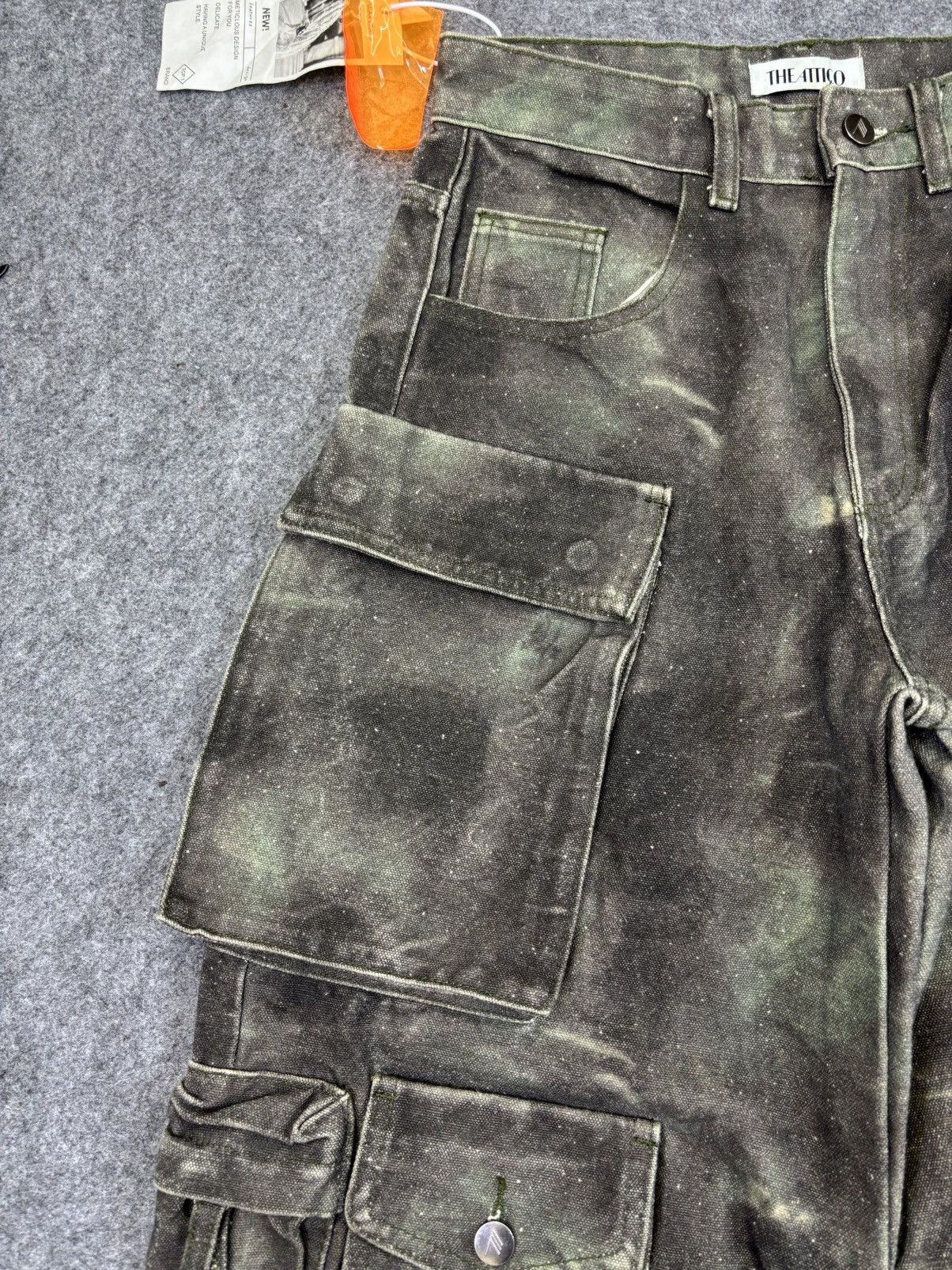 Japanese Brand 💥Archival💥THE ATTICO Balloon Parachute Multipocket Pant F946 Size US 28 / EU 44 - 4 Thumbnail
