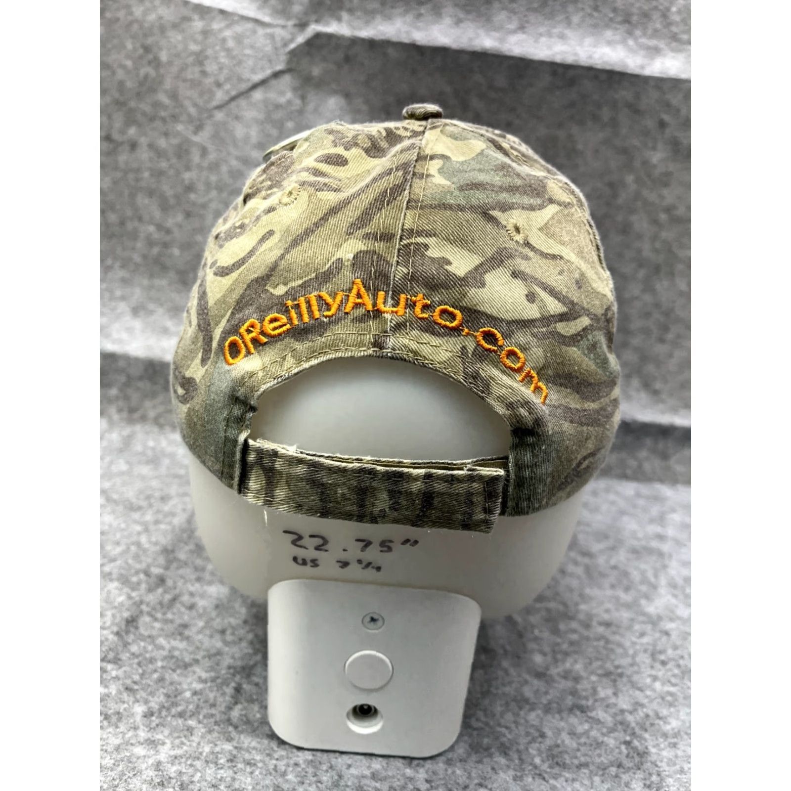 Vintage O'Reilly Auto Parts Hat Cap Adjustable One Size Green Camo Cotton Twill Baseball Cap Men Adult Size ONE SIZE - 6 Thumbnail