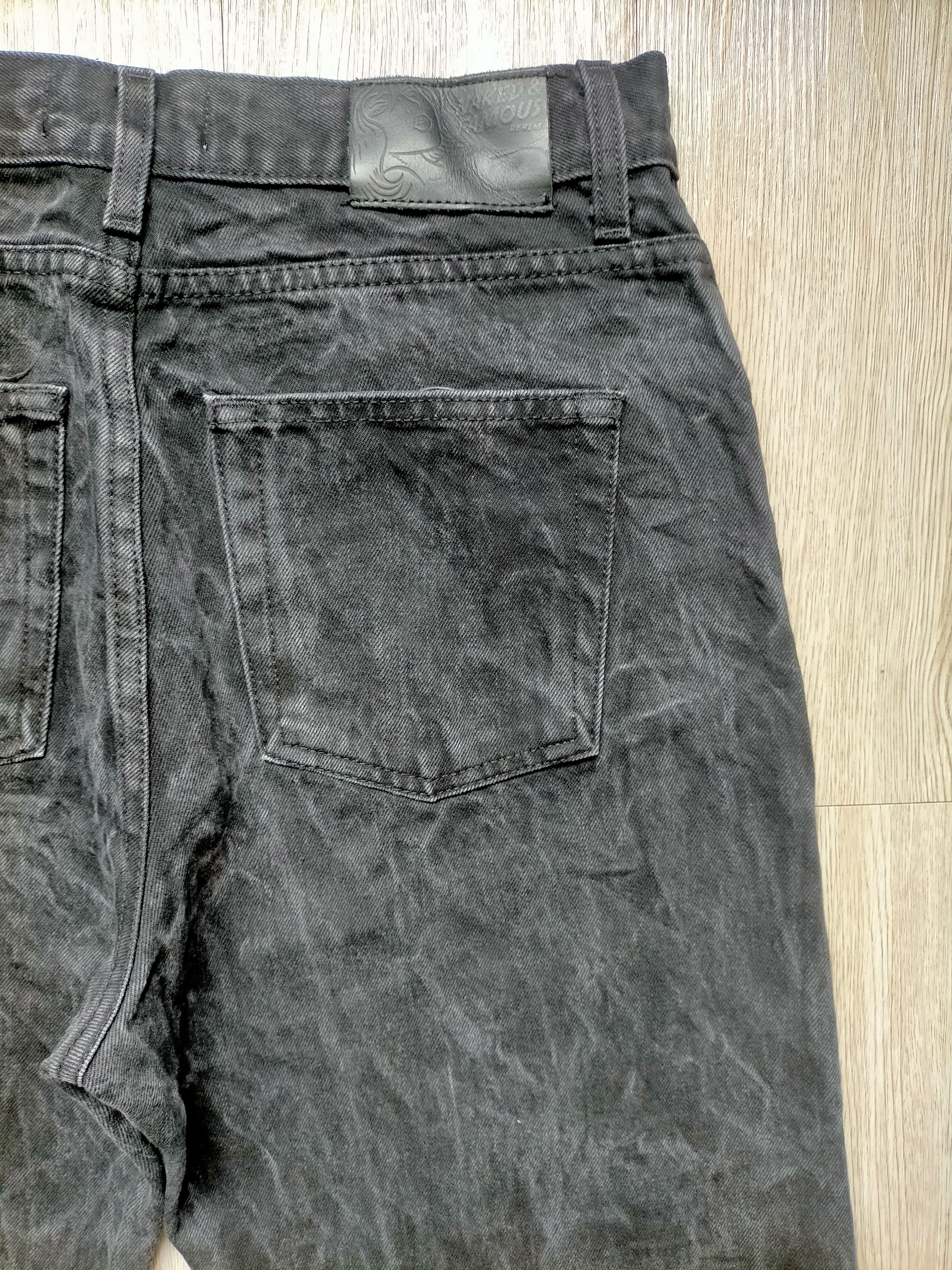 Naked & Famous Naked & Famous Selvedge Black Denim Size US 30 / EU 46 - 13 Thumbnail