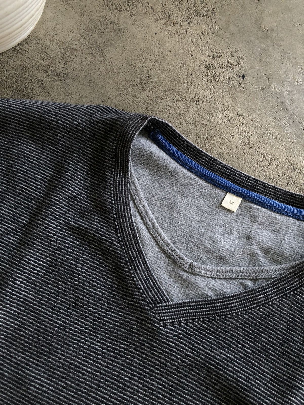 If Six Was Nine × Japanese Brand × Le Grande Bleu (L.G.B.) JAPANESE TOPVALU DOUBLE LAYER LONG SLEEVE Size US M / EU 48-50 / 2 - 5 Thumbnail