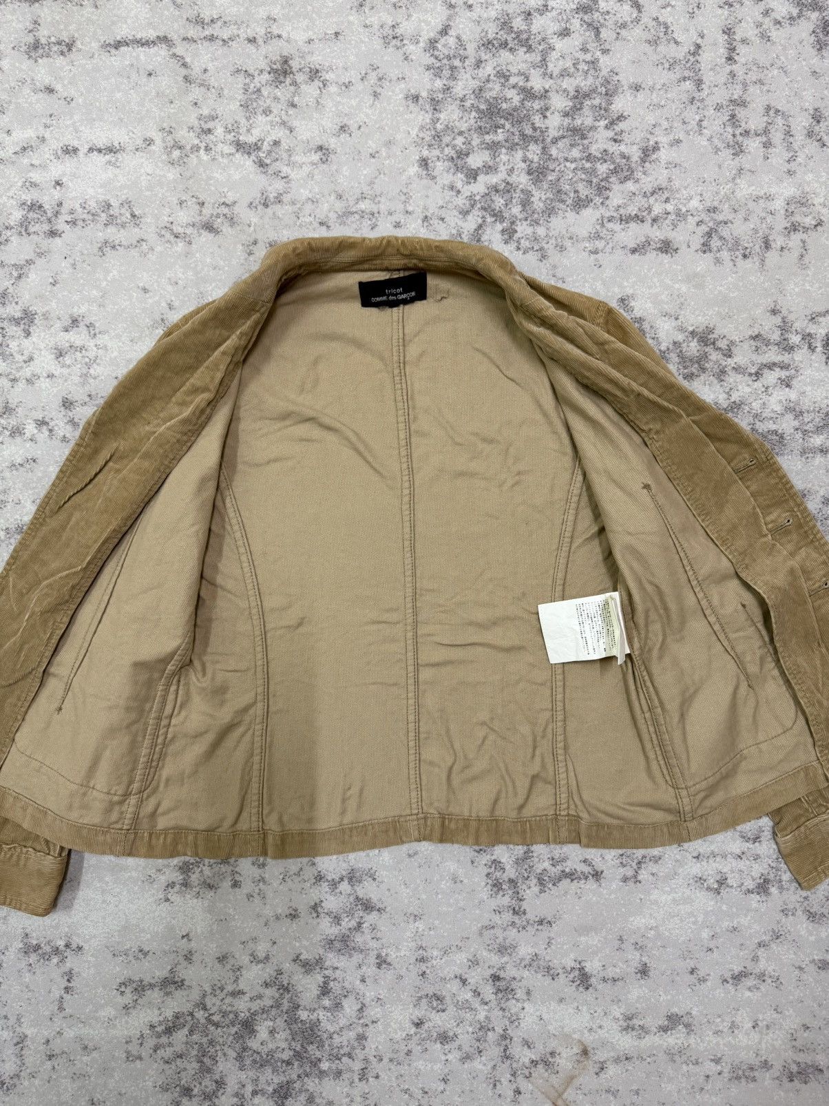 Tricot Comme des Garcons AD2005 tricot COMMES DES GARCONS CODUROY COAT JACKET Size S / US 4 / IT 40 - 11 Thumbnail
