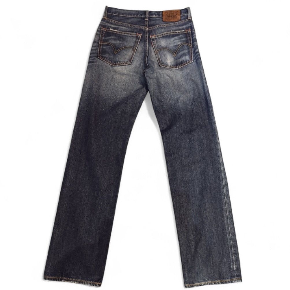 If Six Was Nine Vintage 90s Levis 702 Aging Distressed Denim W30 Size US 30 / EU 46 - 2 Thumbnail