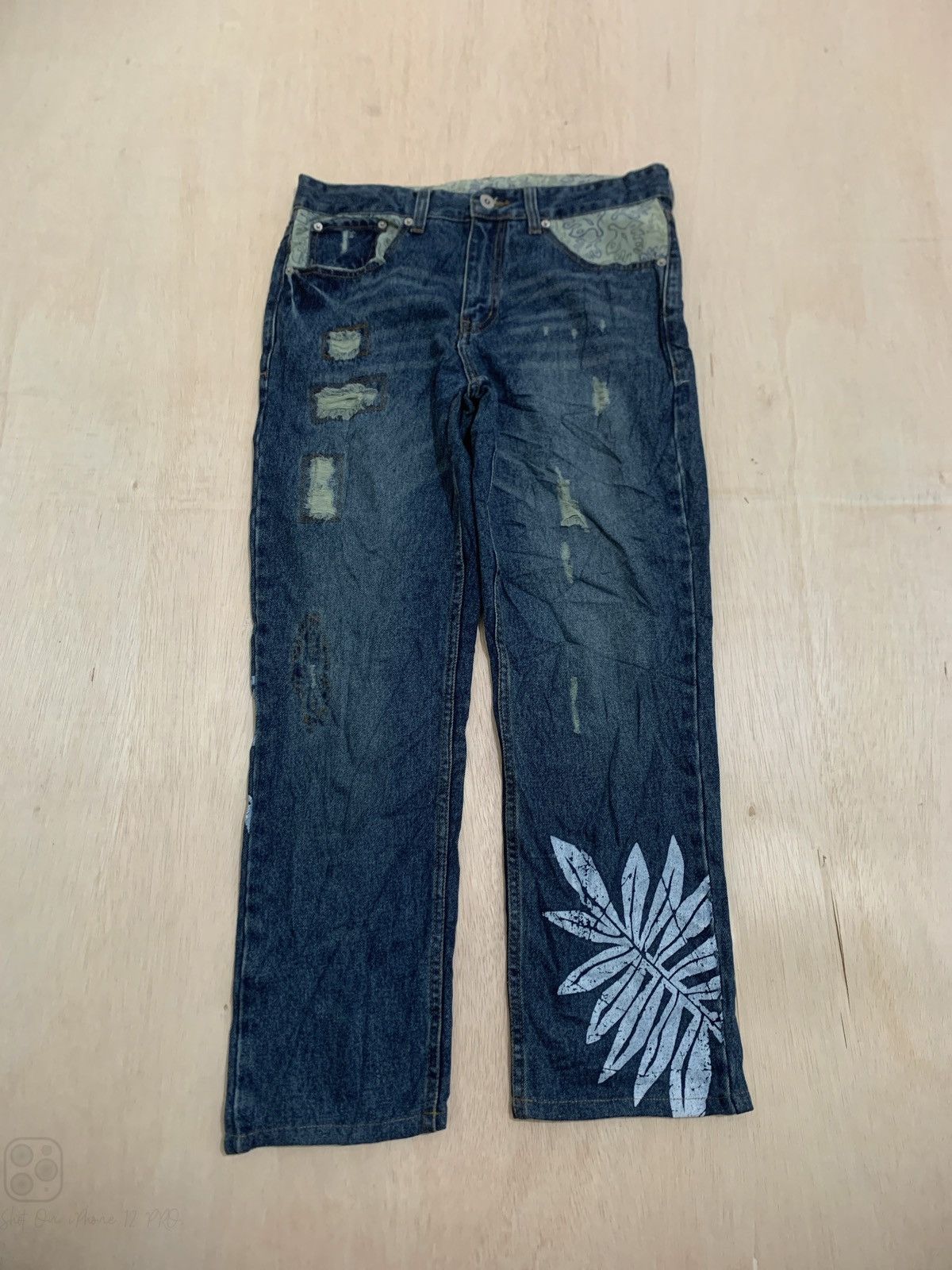 Hysteric Glamour × If Six Was Nine × Japanese Brand Y2k Body Glove Ifsixwasnine Punks Style Denim Jeans Size US 31 - 1 Thumbnail