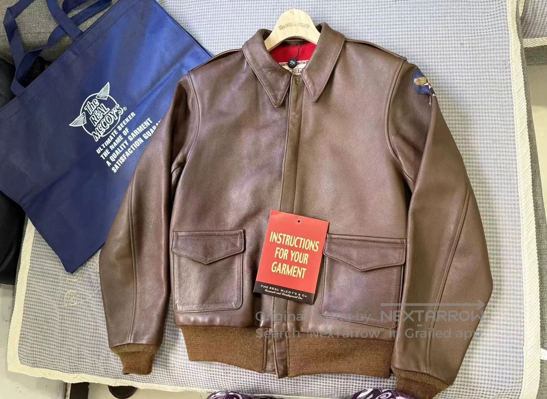 ⭐️2回着用THE REAL McCOY'S A-2 フライト　size42 TYPE A-2 REAL McCOY MFG. CO. – The Real McCoy's