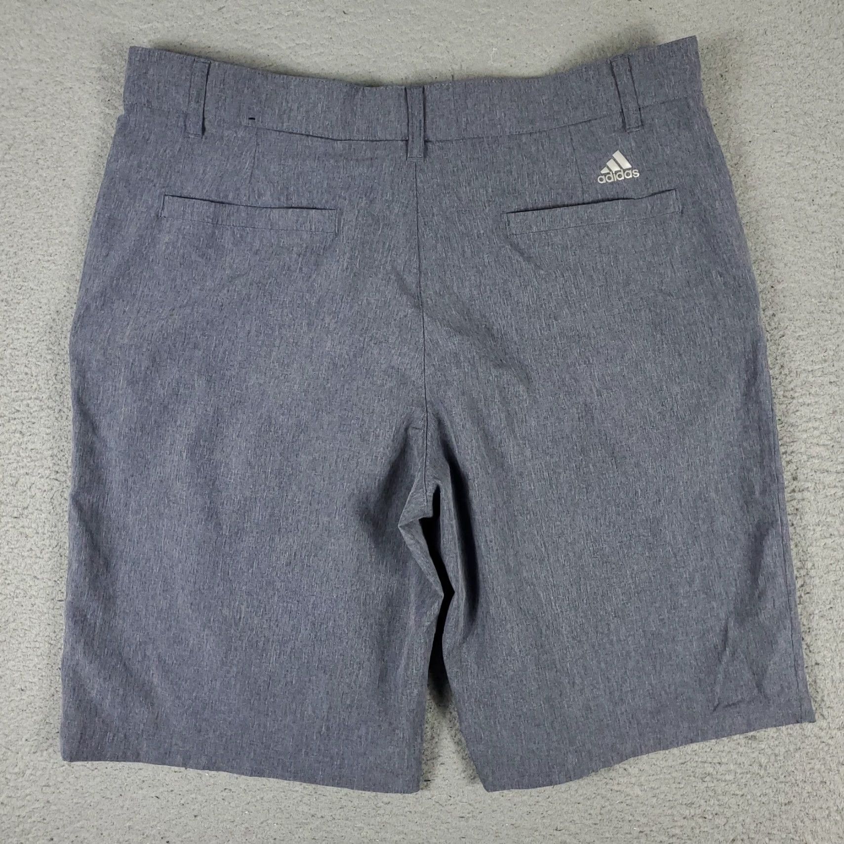 Adidas Adidas Shorts Mens Size 34 Gray Golf Casual Slash Pockets Flat Front Chino Size US 34 / EU 50 - 7 Thumbnail