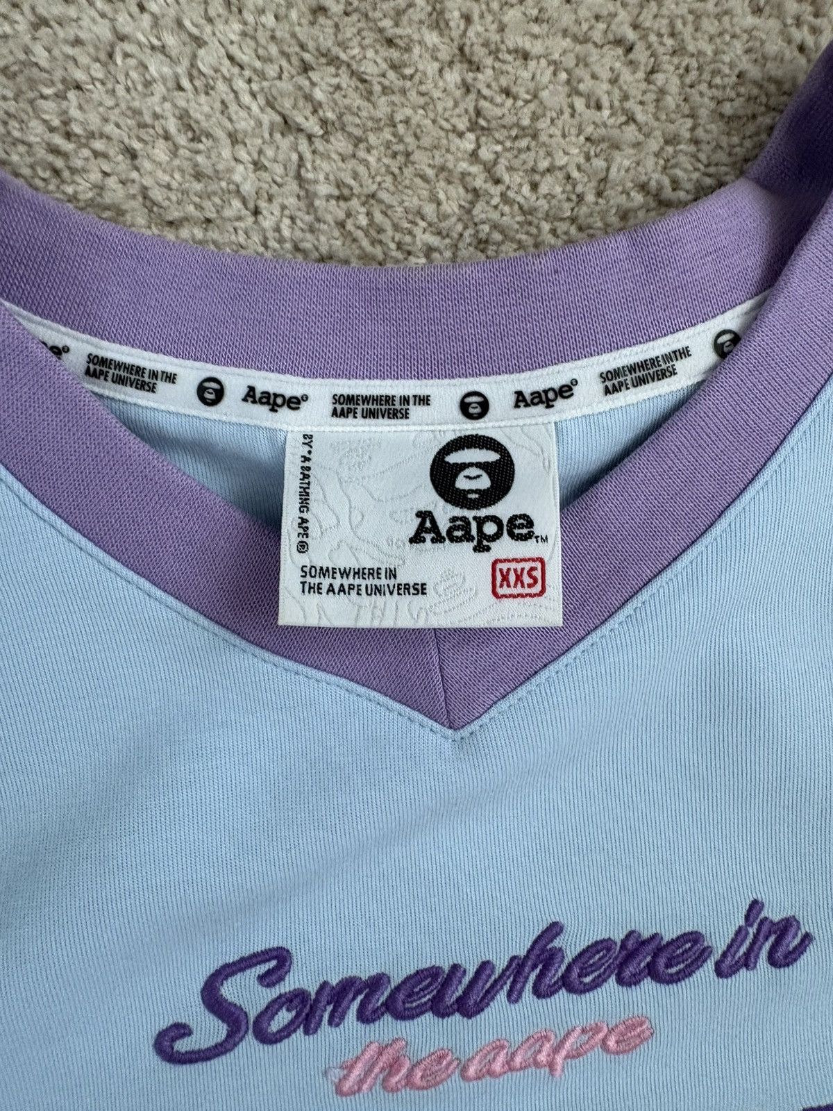 Aape AAPE oversized jersey shirt Size XXS / US 00 / IT 34 - 3 Thumbnail