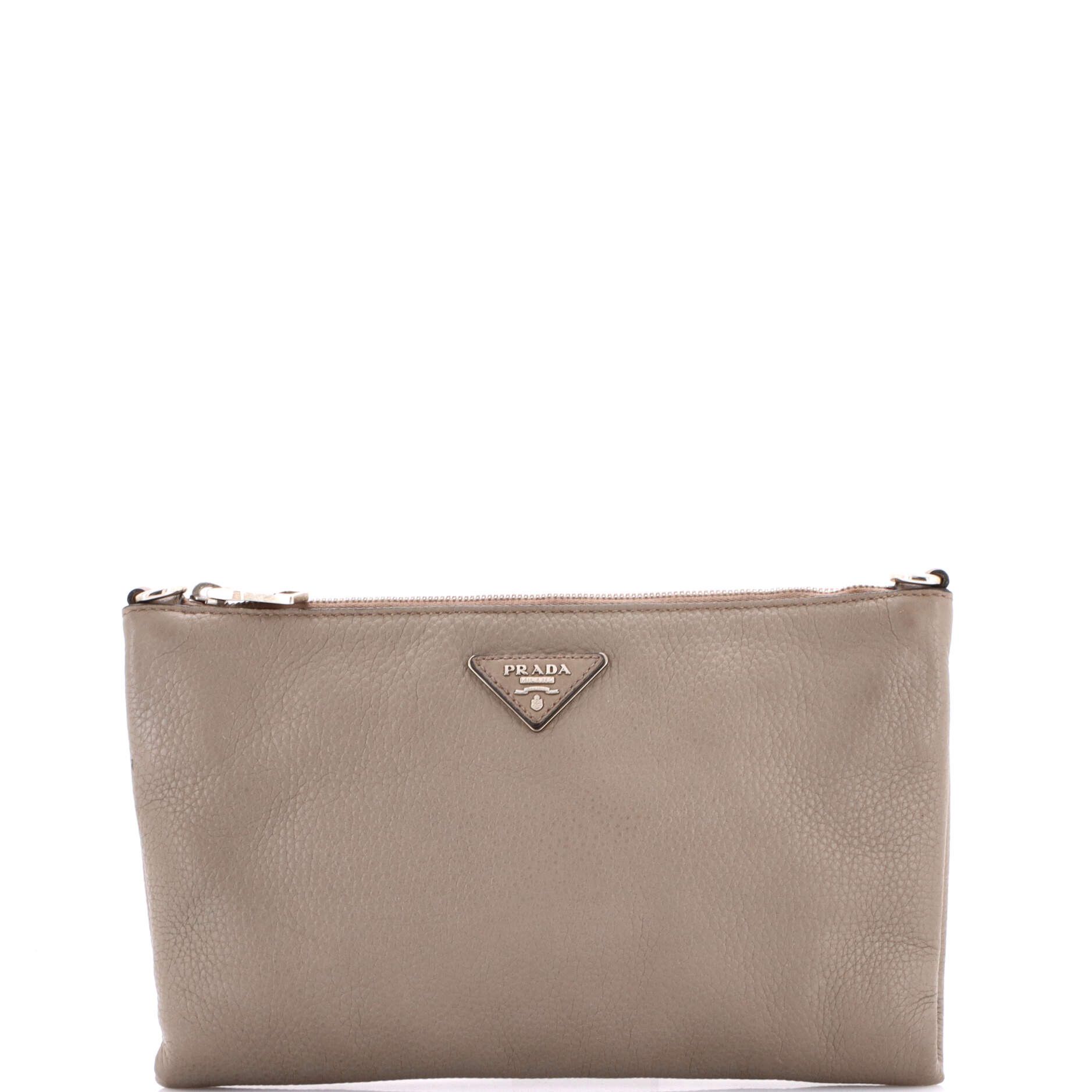 Prada Flat Zip Crossbody Bag Size ONE SIZE - 1 Thumbnail