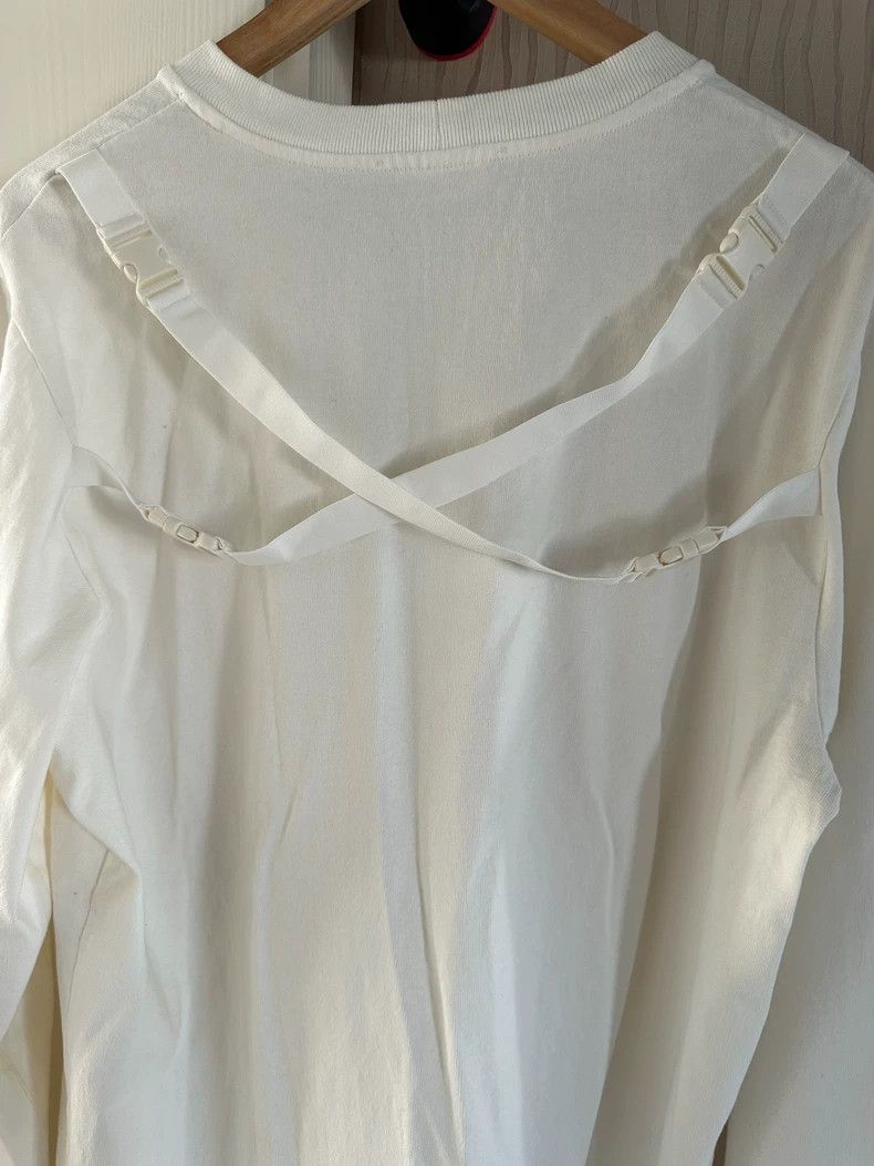 Helmut Lang HELMUT LANG Tie-on long-sleeved T-shirt Size L / US 10 / IT 46 - 4 Thumbnail