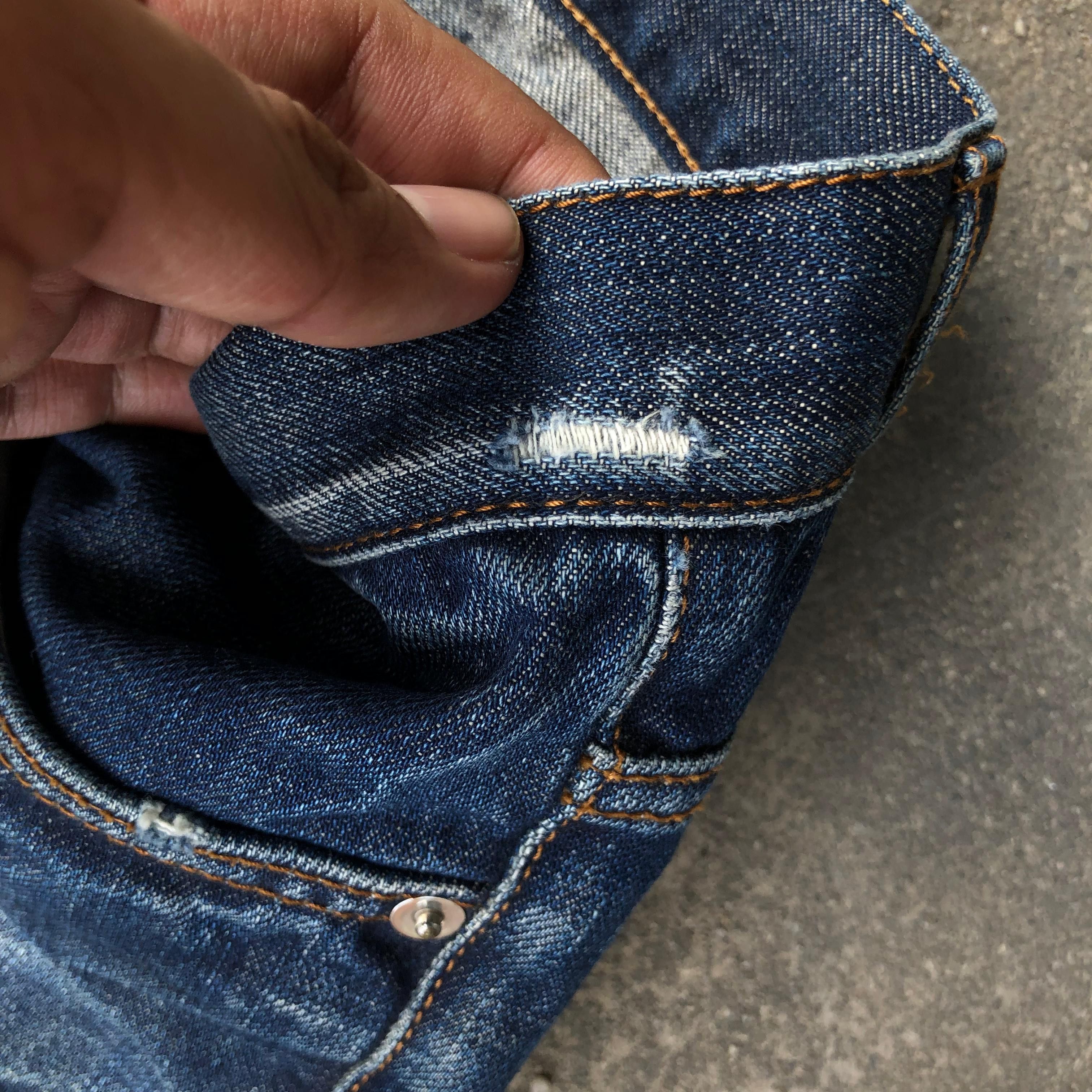 Dior Dior Strip Clawmark distressed Jeans by Hedislimane Size US 29 - 7 Thumbnail