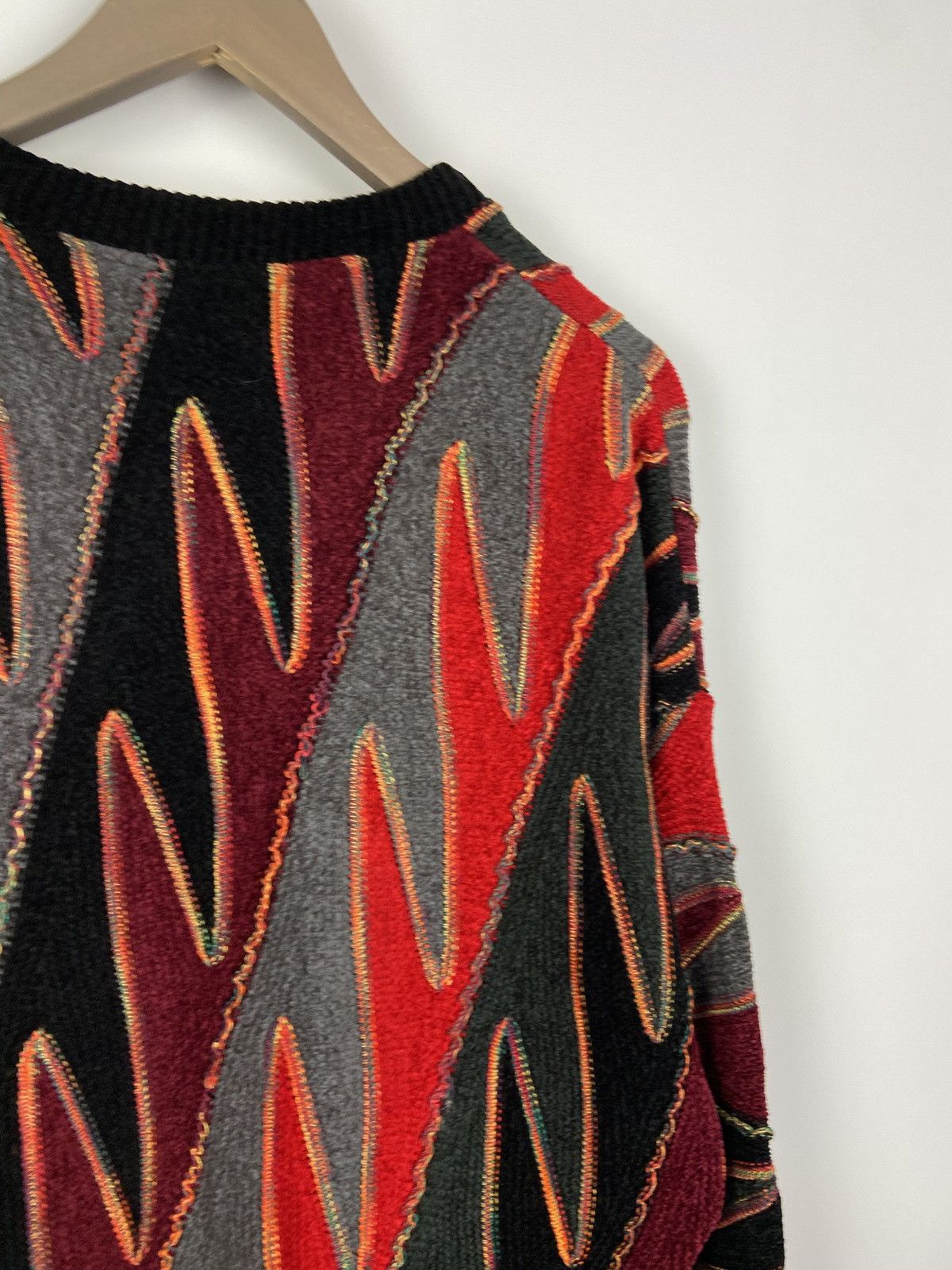 Tundra Vintage Tundra Coogi Style Men’s Knit 3D Textured Sweater Size US L / EU 52-54 / 3 - 17 Thumbnail