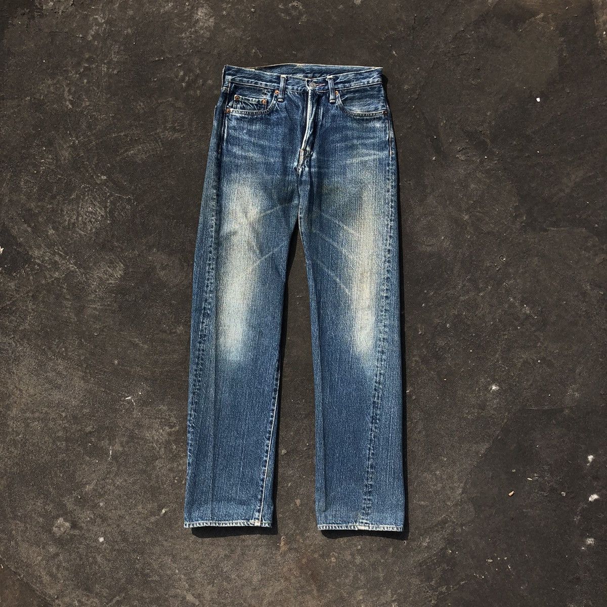 45rpm Distressed Denim