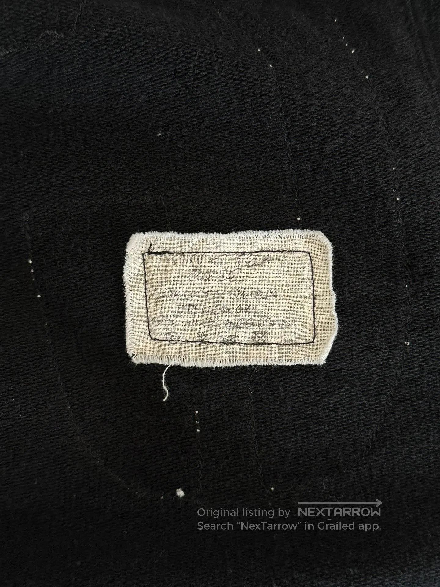 Greg Lauren Greg Lauren Patchwork Hooded Sweatshirt Jacket. Size US M / EU 48-50 / 2 - 9 Thumbnail