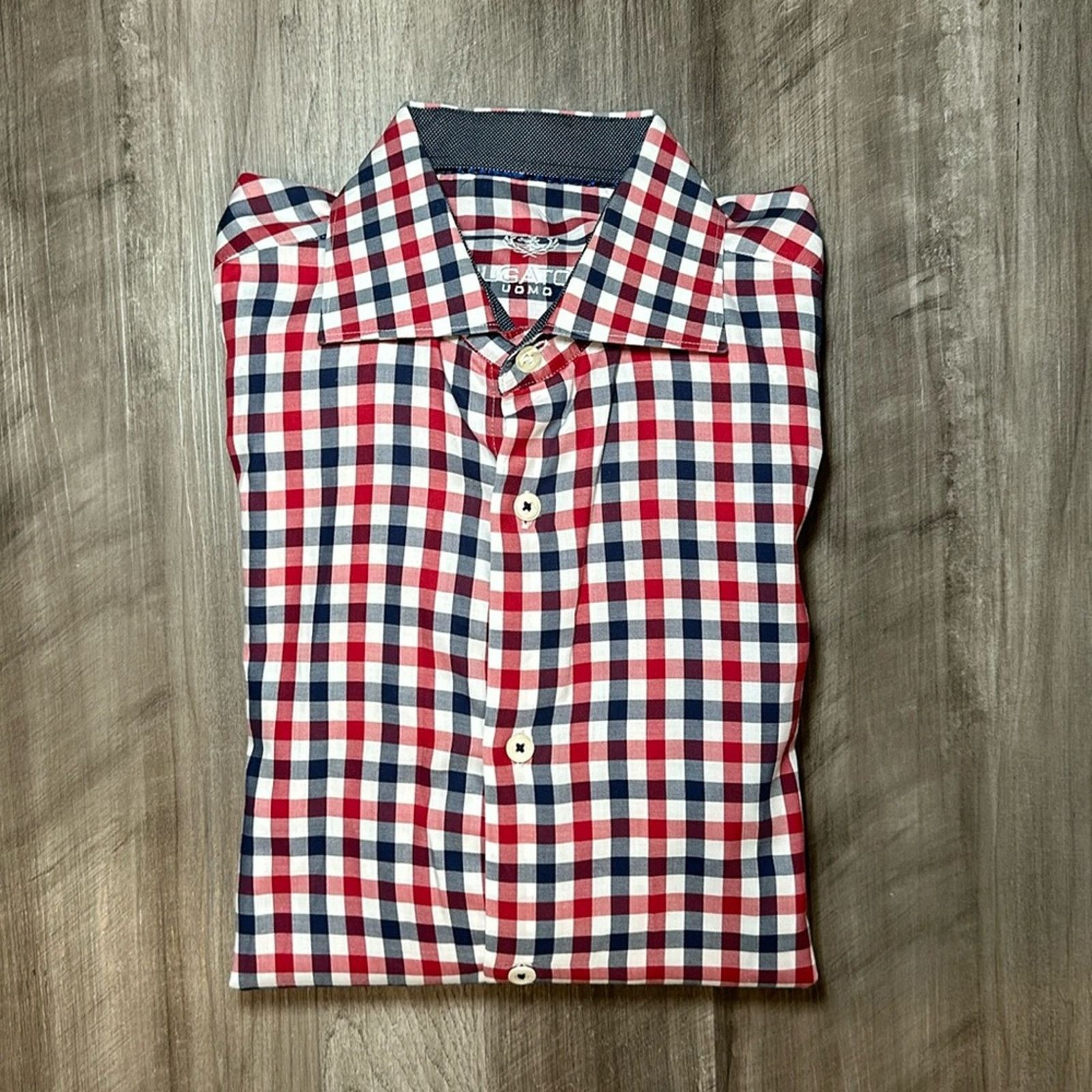 BUGATCHI Bugatchi Uomo Long Sleeve Button Down - 15 32/33 (Medium) Size US M / EU 48-50 / 2 - 1 Thumbnail