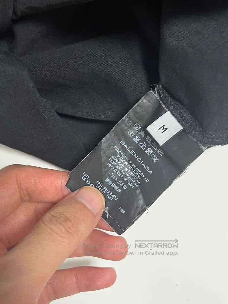 Balenciaga Balenciaga Wax process short sleeve Size US M / EU 48-50 / 2 - 3 Thumbnail