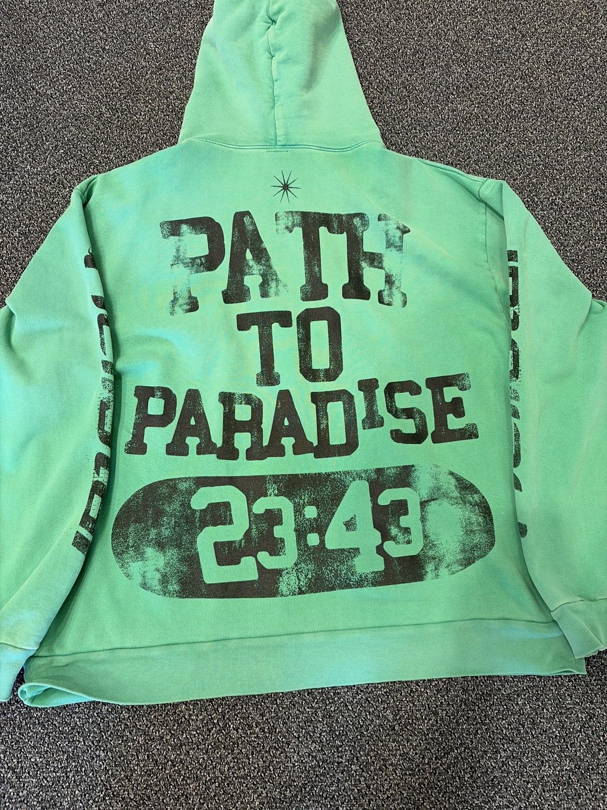 HELLSTAR HELLSTAR "P2P" Hoodie (Green), Sz Xl Size US XL / EU 56 / 4 - 2 Thumbnail