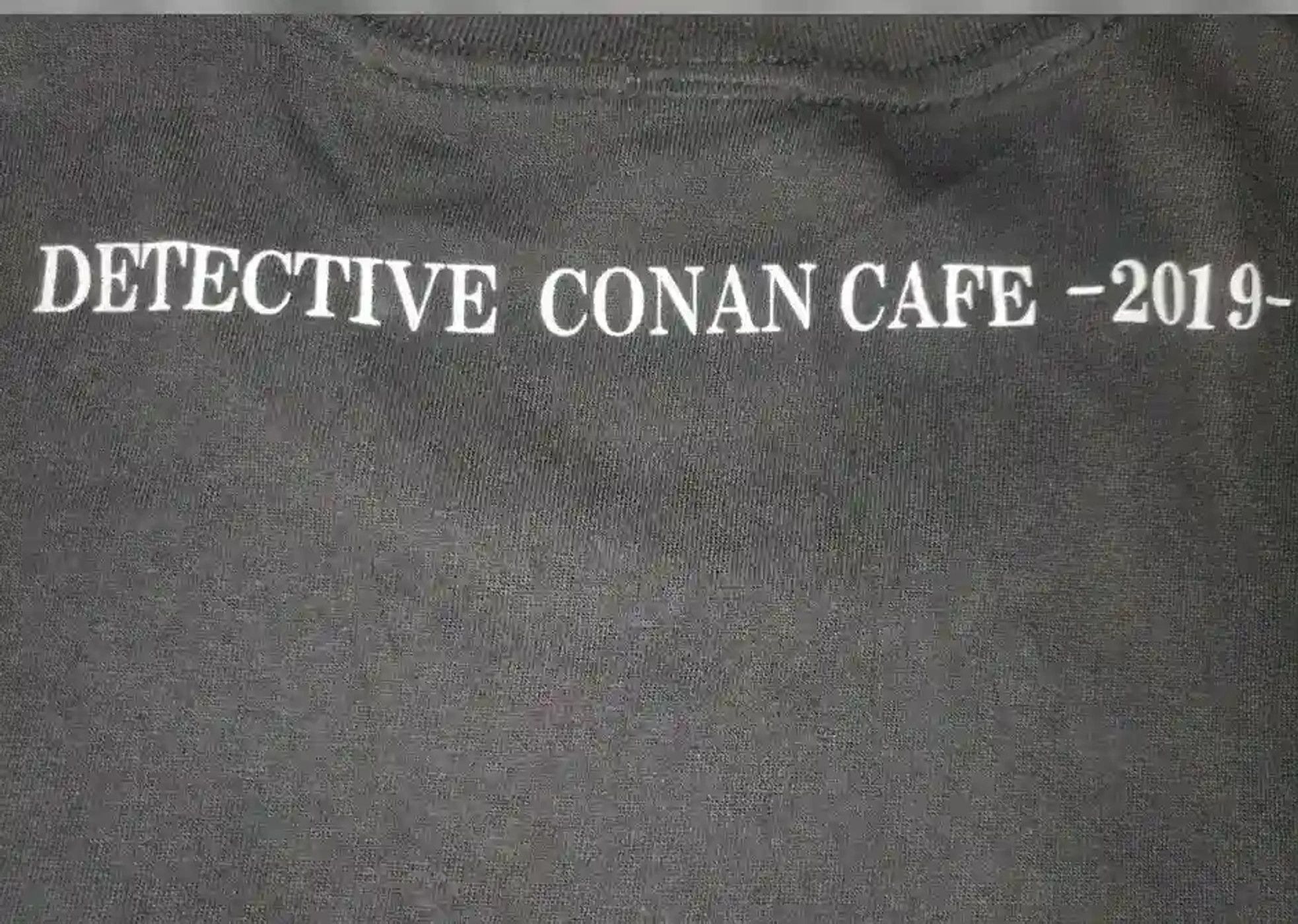 Anime × Cartoon Network × Japanese Brand RARE Anime Detective Conan Cafe 2019 Size US S / EU 44-46 / 1 - 4 Thumbnail