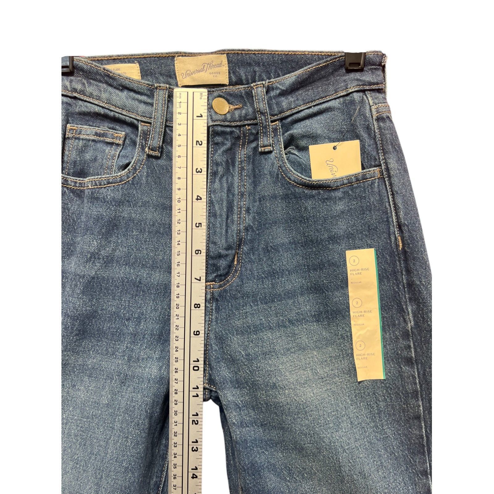 Other Universal Thread - Women's High Rise Flare - Fitted Hip And Size 26" / US 2 / IT 38 - 5 Thumbnail