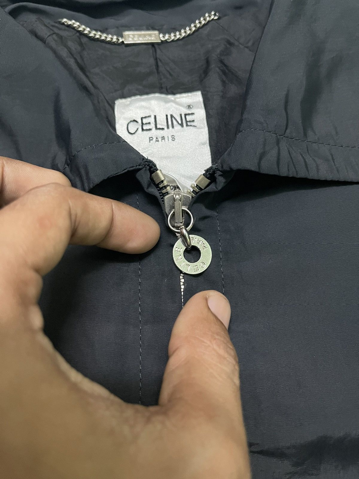 Celine 90s CELINE PARIS ZIPPER JACKET MADE IN FRANCE Size US L / EU 52-54 / 3 - 7 Thumbnail