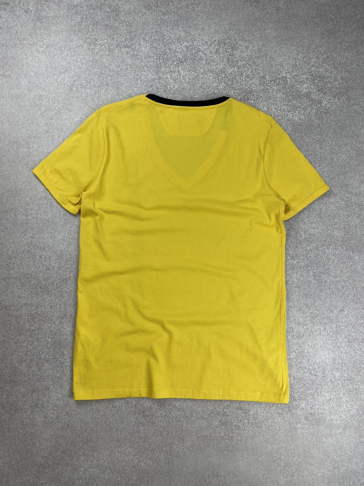 Dirk Bikkembergs Dirk Bikkembergs Sport Couture Yellow Coton T-Shirt Men’s Size US M / EU 48-50 / 2 - 8 Thumbnail