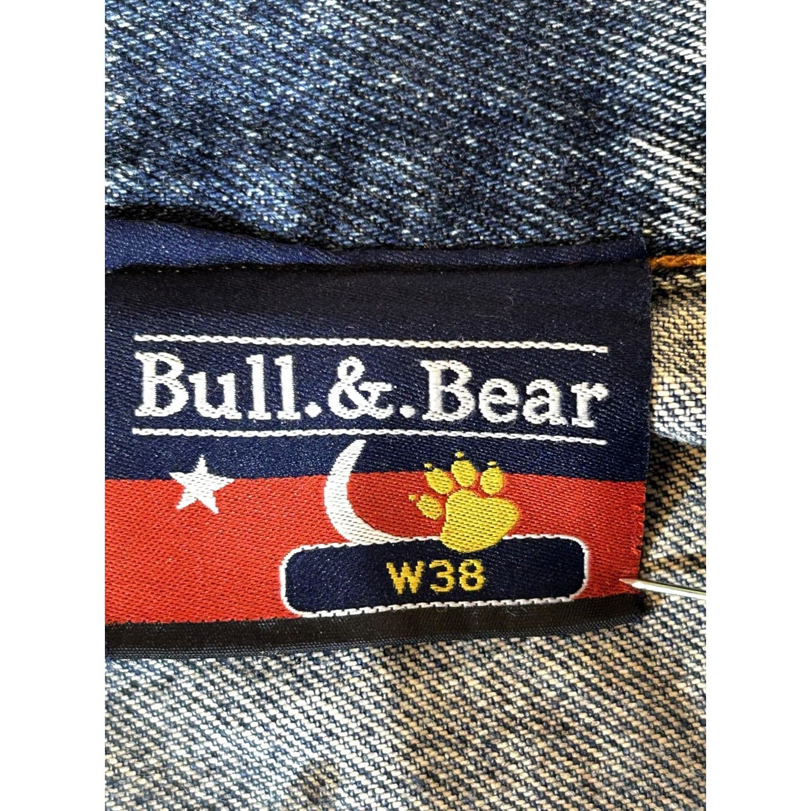 Vintage VINTAGE Bull.&.Bear Jean Shorts Men 36 Jorts Carpenter Wide Leg Blue Baggy Denim Cargo Shorts Men Blues Jeans Cargo Pocket 90s Skater Grunge Mens Size US 36 / EU 52 - 4 Thumbnail