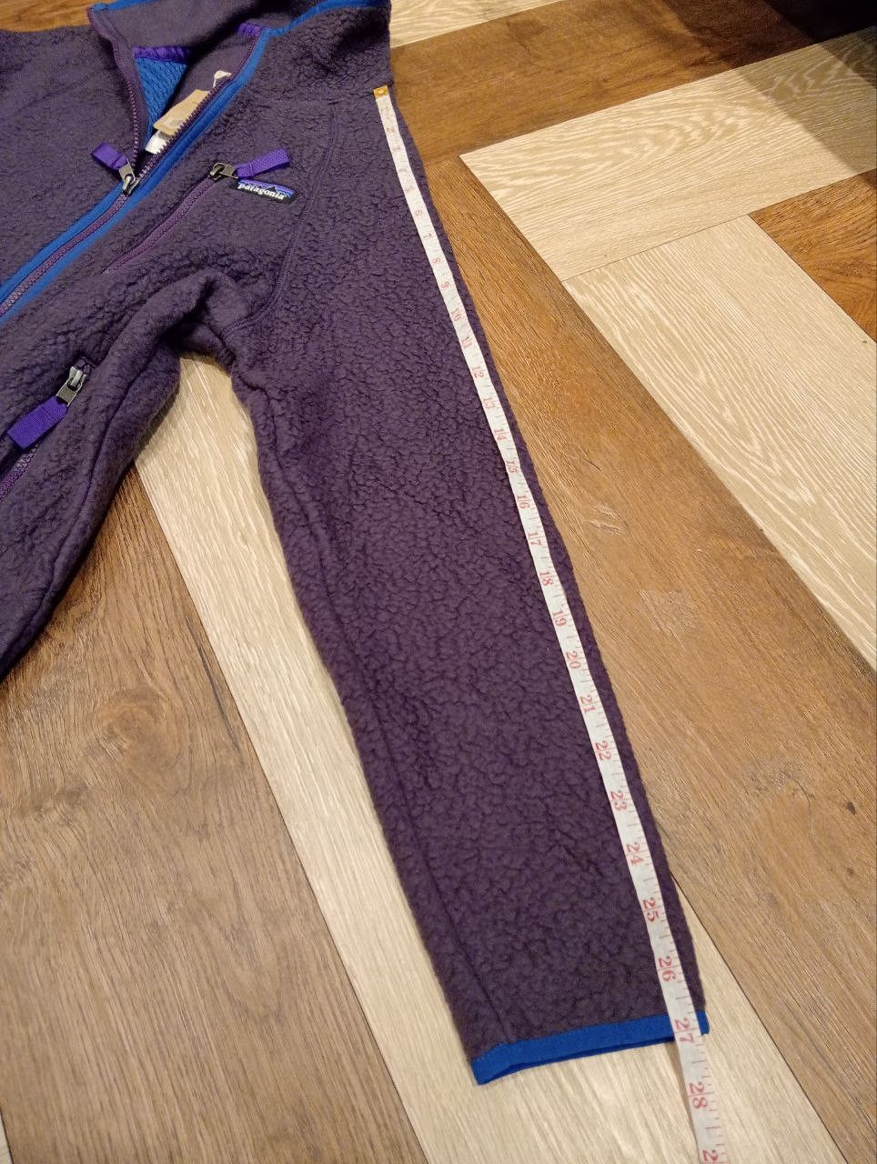Patagonia PATAGONIA MEN'S PITON PURPLE RETRO PILE JACKET - REGULAR FIT Size US XXS / EU 40 - 20 Thumbnail