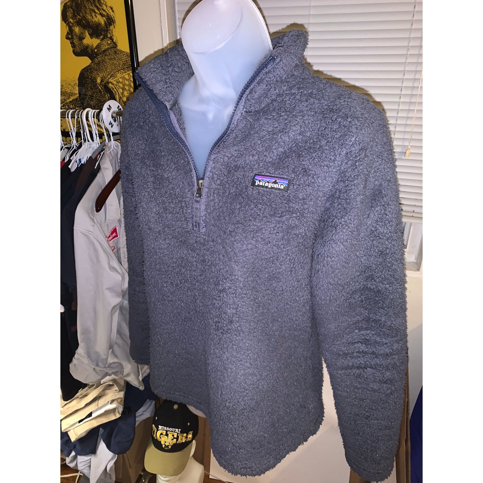 Patagonia Patagonia Los Gatos 1/4 Zip Fleece Smolder Blue Womens Small Size S / US 4 / IT 40 - 6 Thumbnail